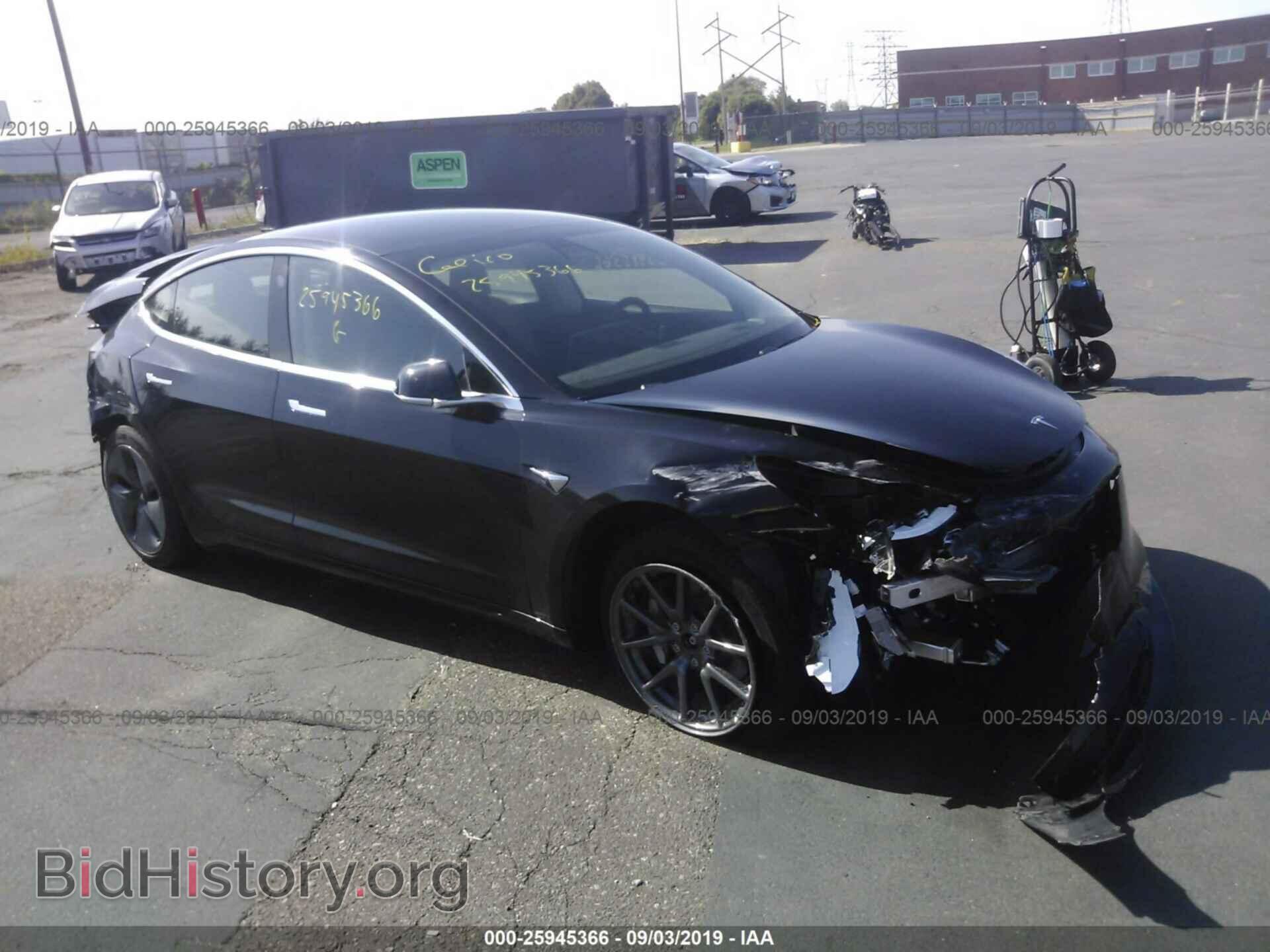 Фотография 5YJ3E1EB2KF384494 - TESLA MODEL 3 2019