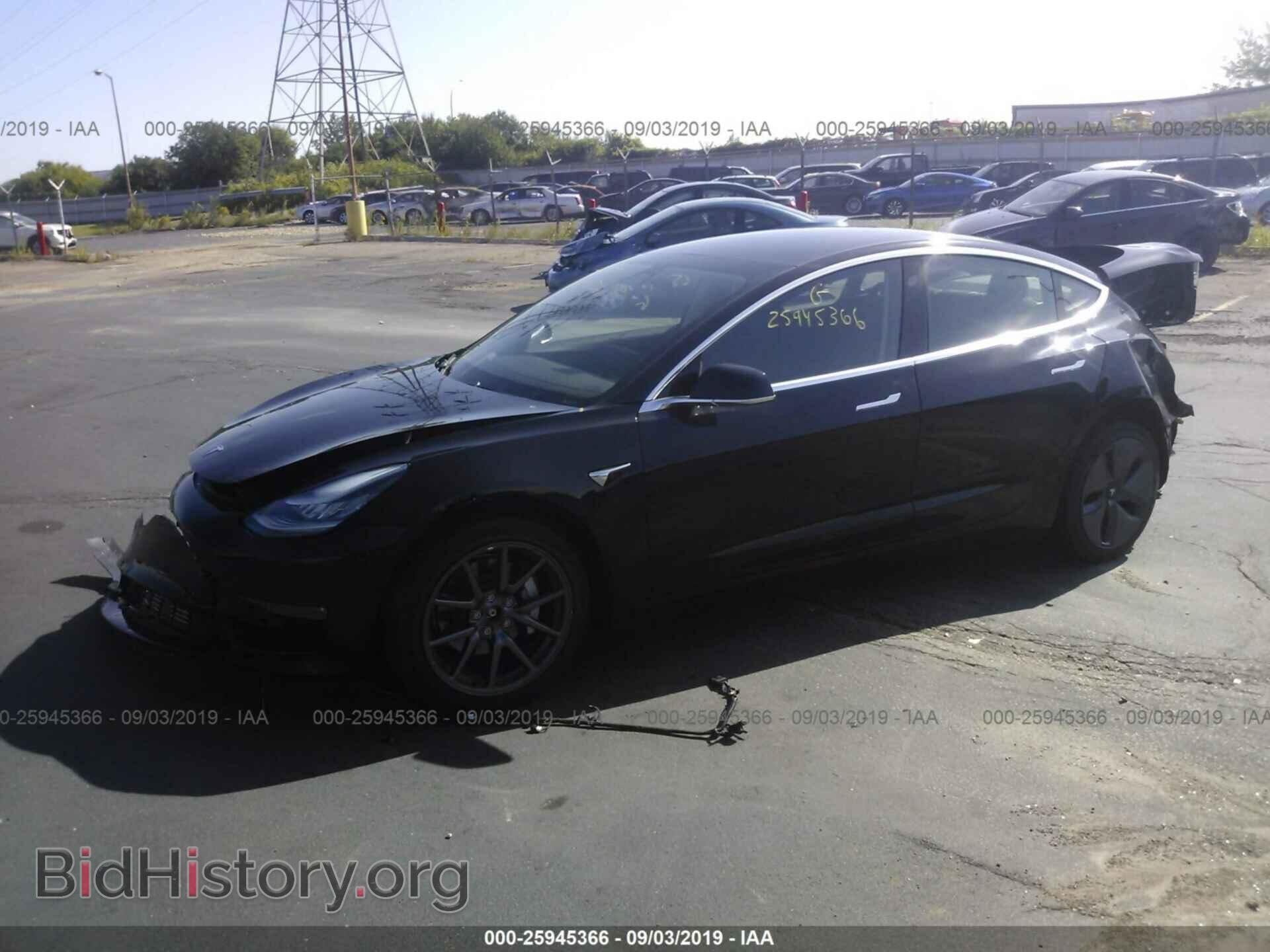 2019 TESLA MODEL 3 - VIN: 5YJ3E1EB2KF384494 - Фото 2