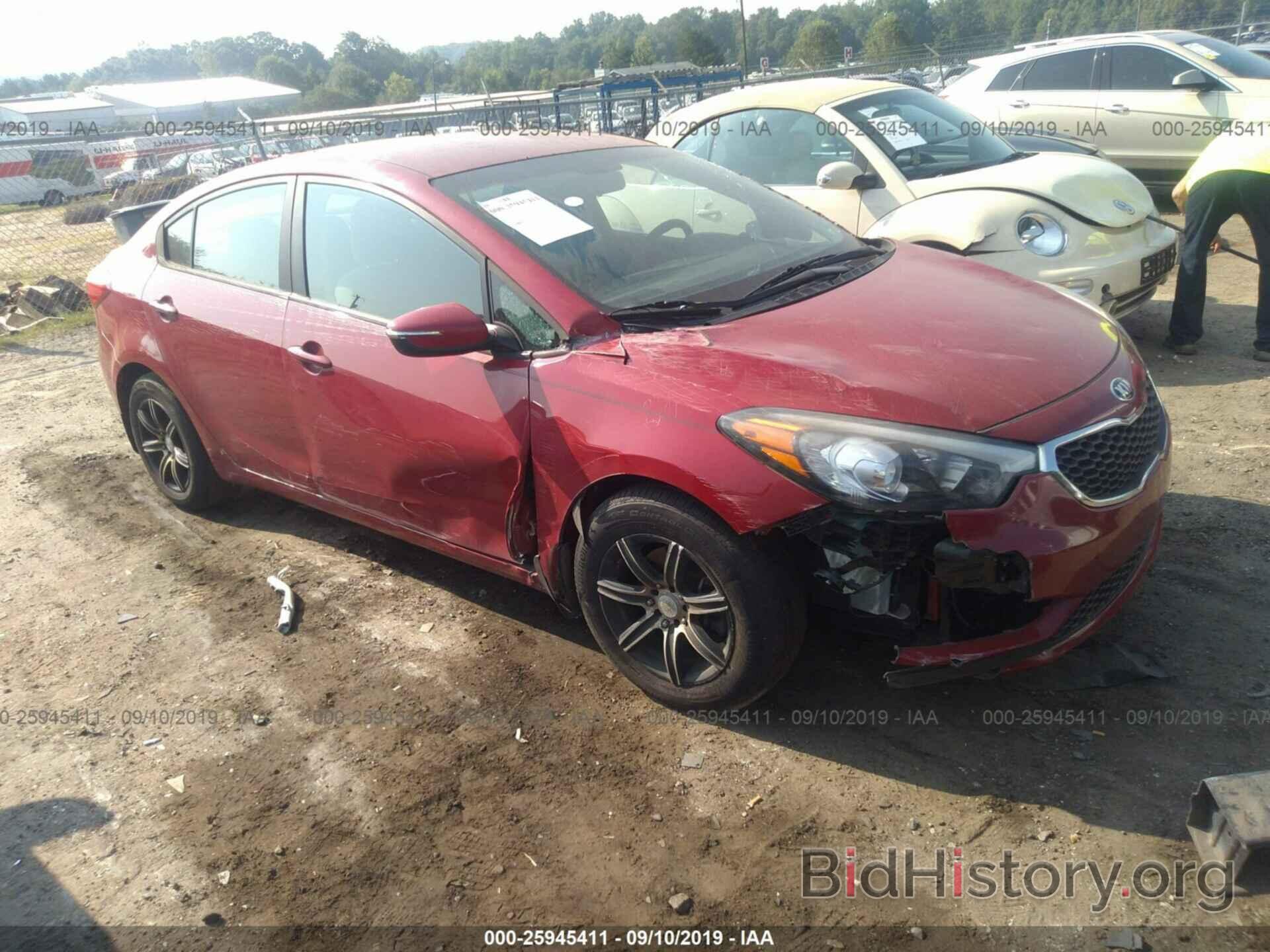 Photo KNAFX4A6XF5273357 - KIA FORTE 2015