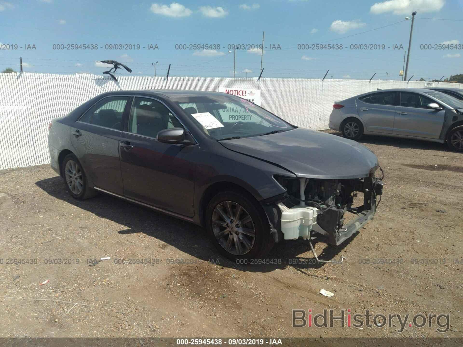Photo 4T4BF1FK7CR255958 - TOYOTA CAMRY 2012