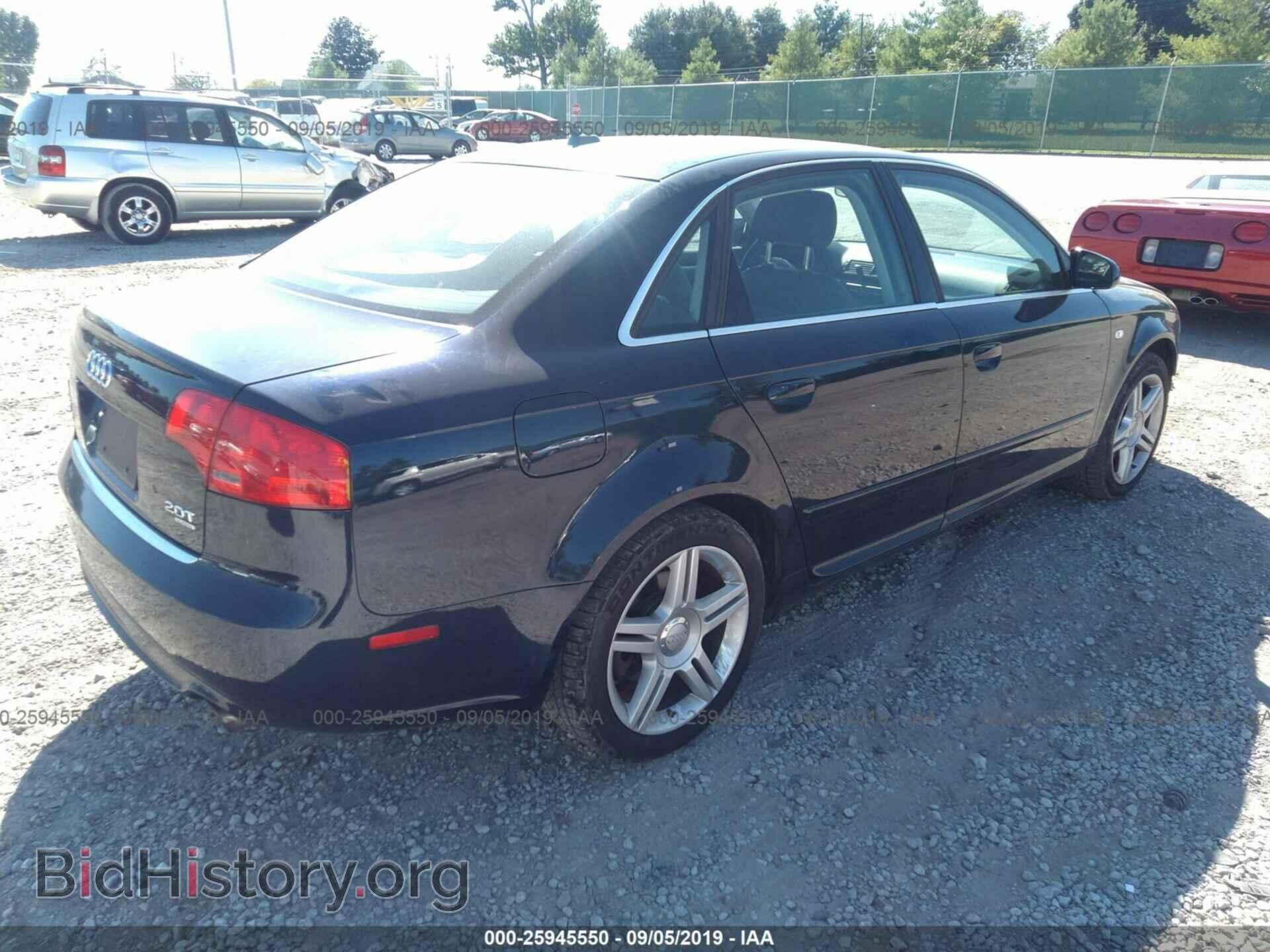 2008 AUDI A4 - VIN: WAUDF78E58A060044 - Фото 4