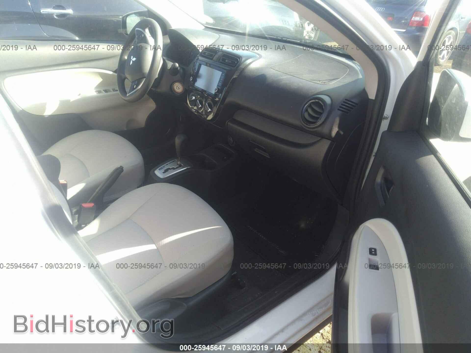 2019 MITSUBISHI MIRAGE - VIN: ML32F3FJ0KHF07855 - Фото 5
