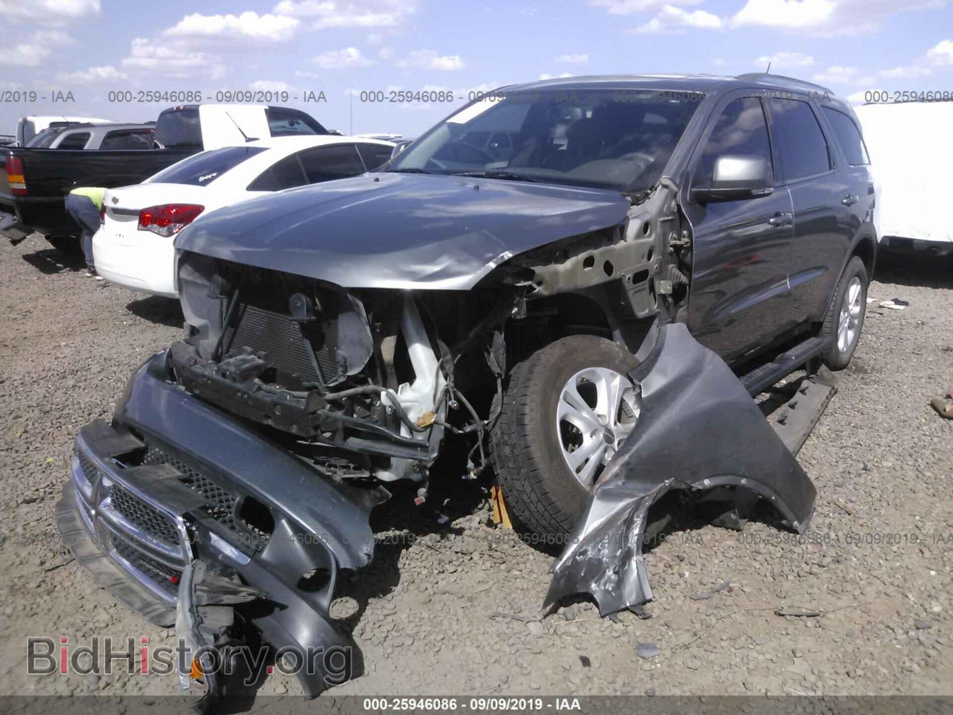 2012 DODGE DURANGO - VIN: 1C4RDJDG5CC322242 - Фото 2