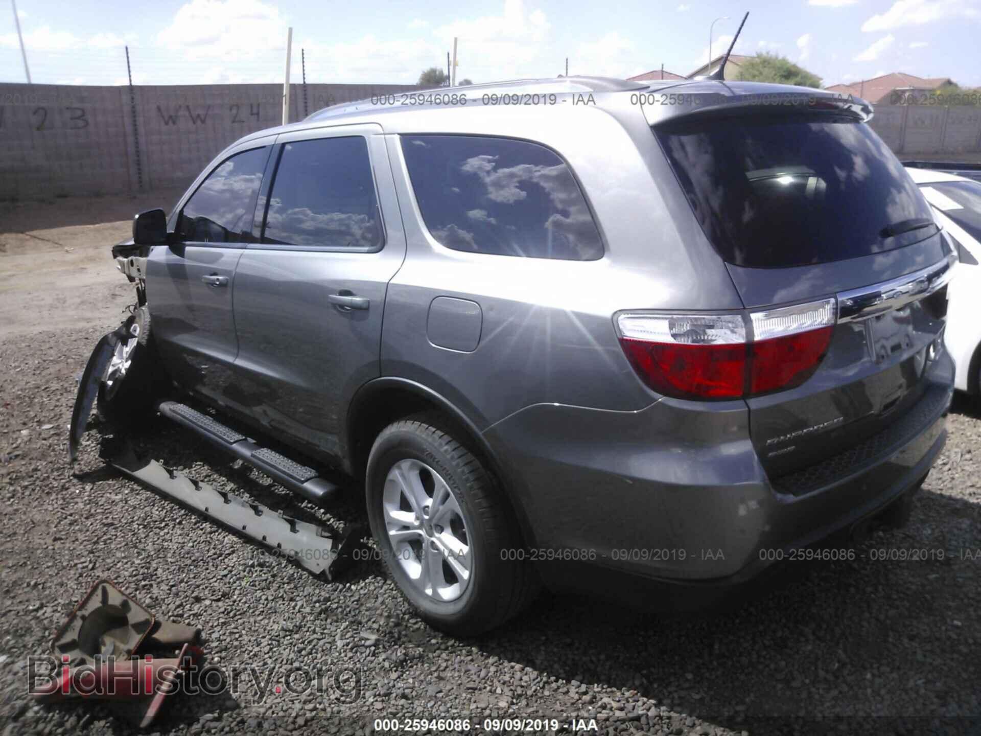 2012 DODGE DURANGO - VIN: 1C4RDJDG5CC322242 - Фото 3