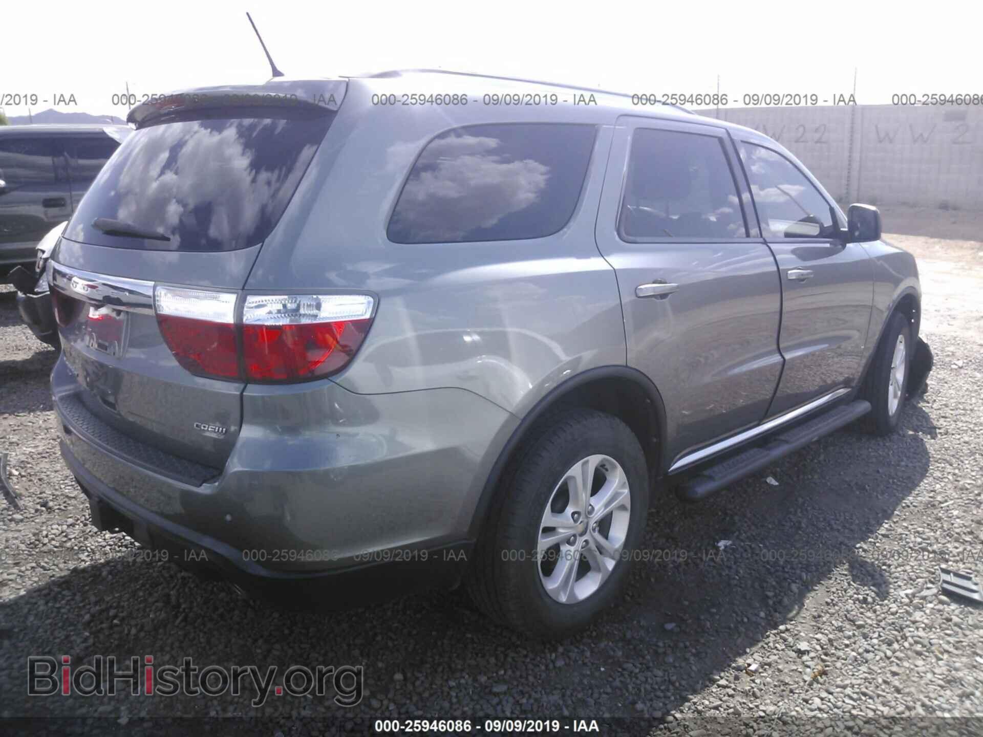2012 DODGE DURANGO - VIN: 1C4RDJDG5CC322242 - Фото 4