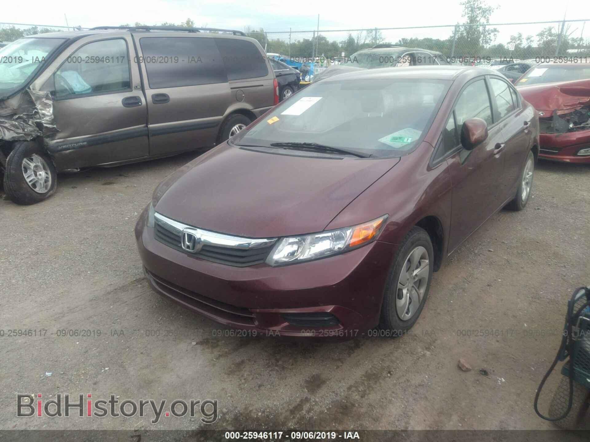 2013 HONDA CIVIC - VIN: 19XFB2F51DE047067 - Фото 2