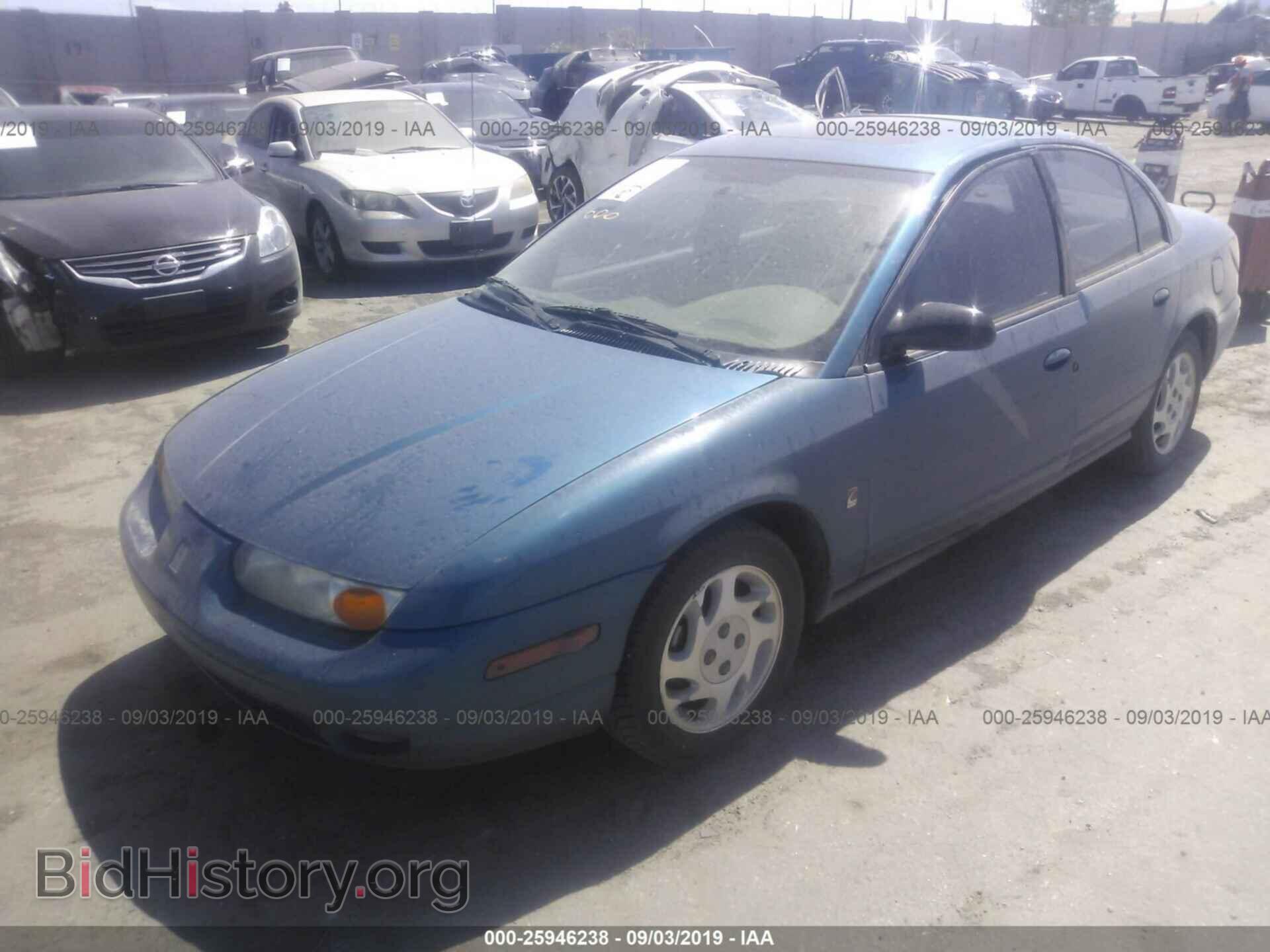 2002 SATURN SL2 - VIN: 1G8ZK54792Z201281 - Фото 2