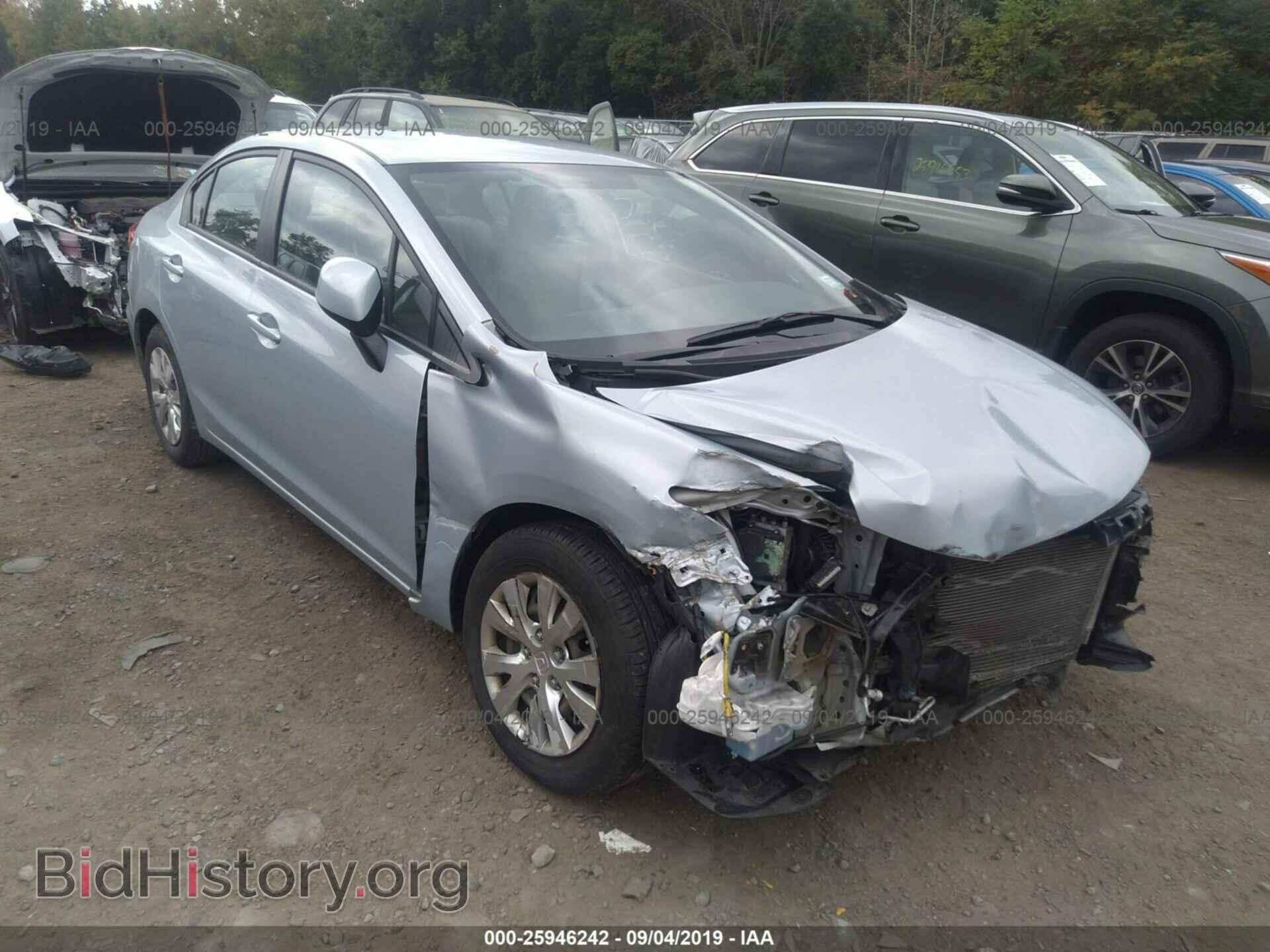 Фотография 2HGFB2F53CH544769 - HONDA CIVIC 2012