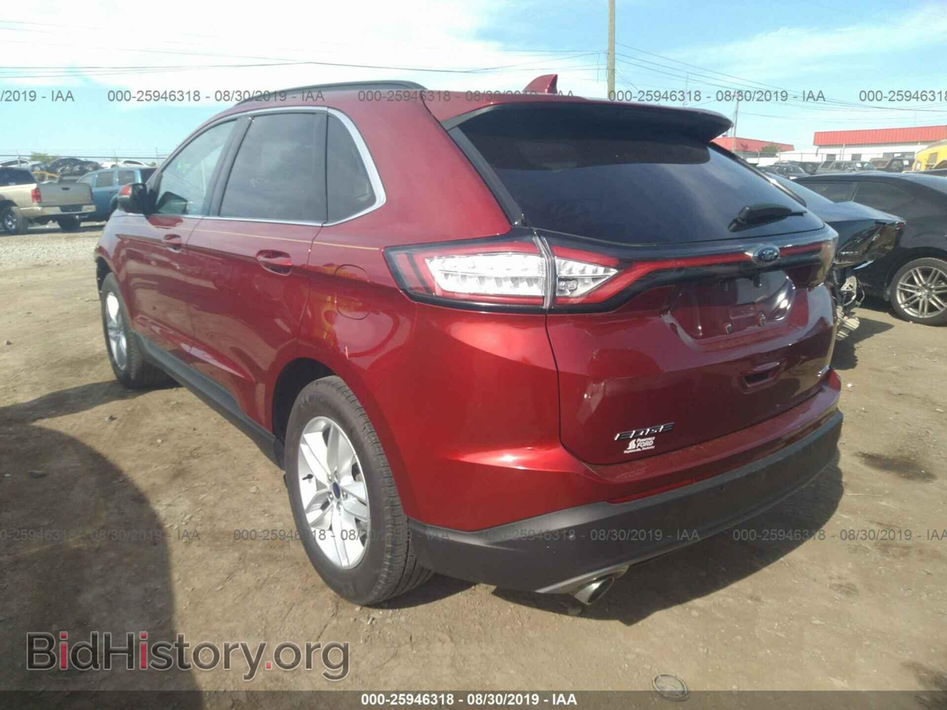 2015 FORD EDGE - VIN: 2FMTK3J84FBC16126 - Фото 3