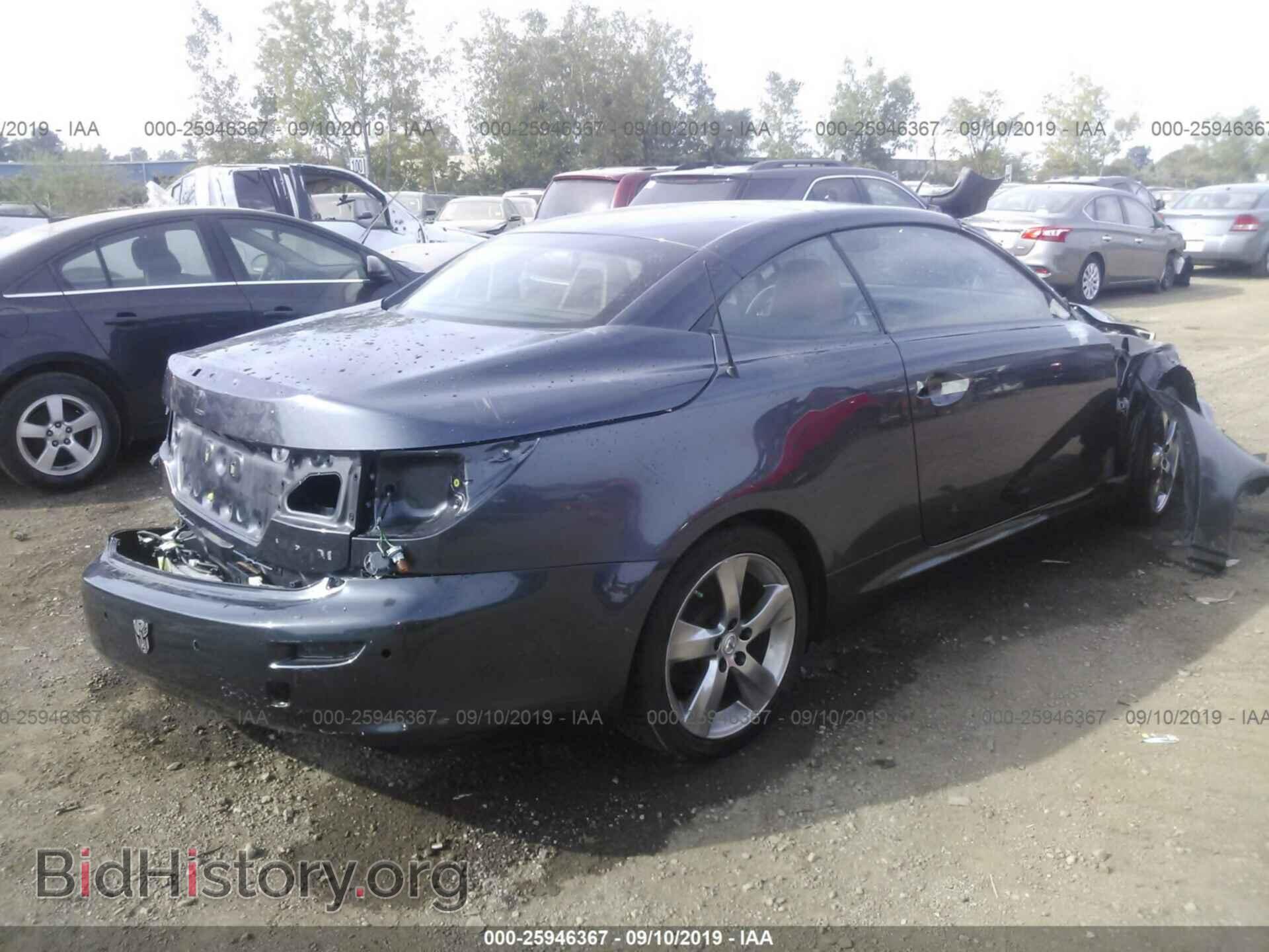 2011 LEXUS IS - VIN: JTHFF2C26B2516998 - Фото 4