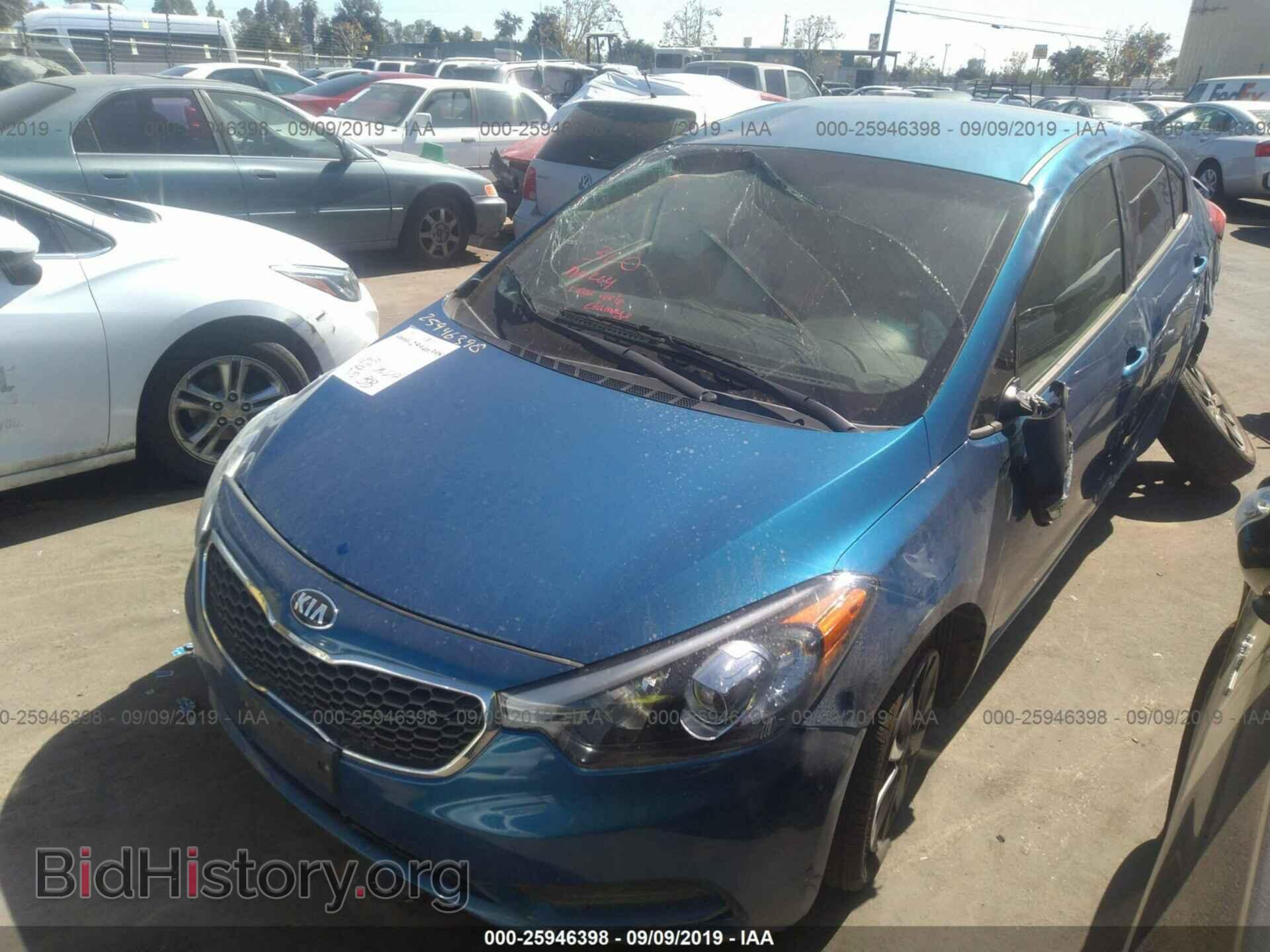 2014 KIA FORTE - VIN: KNAFX4A62E5221400 - Фото 2