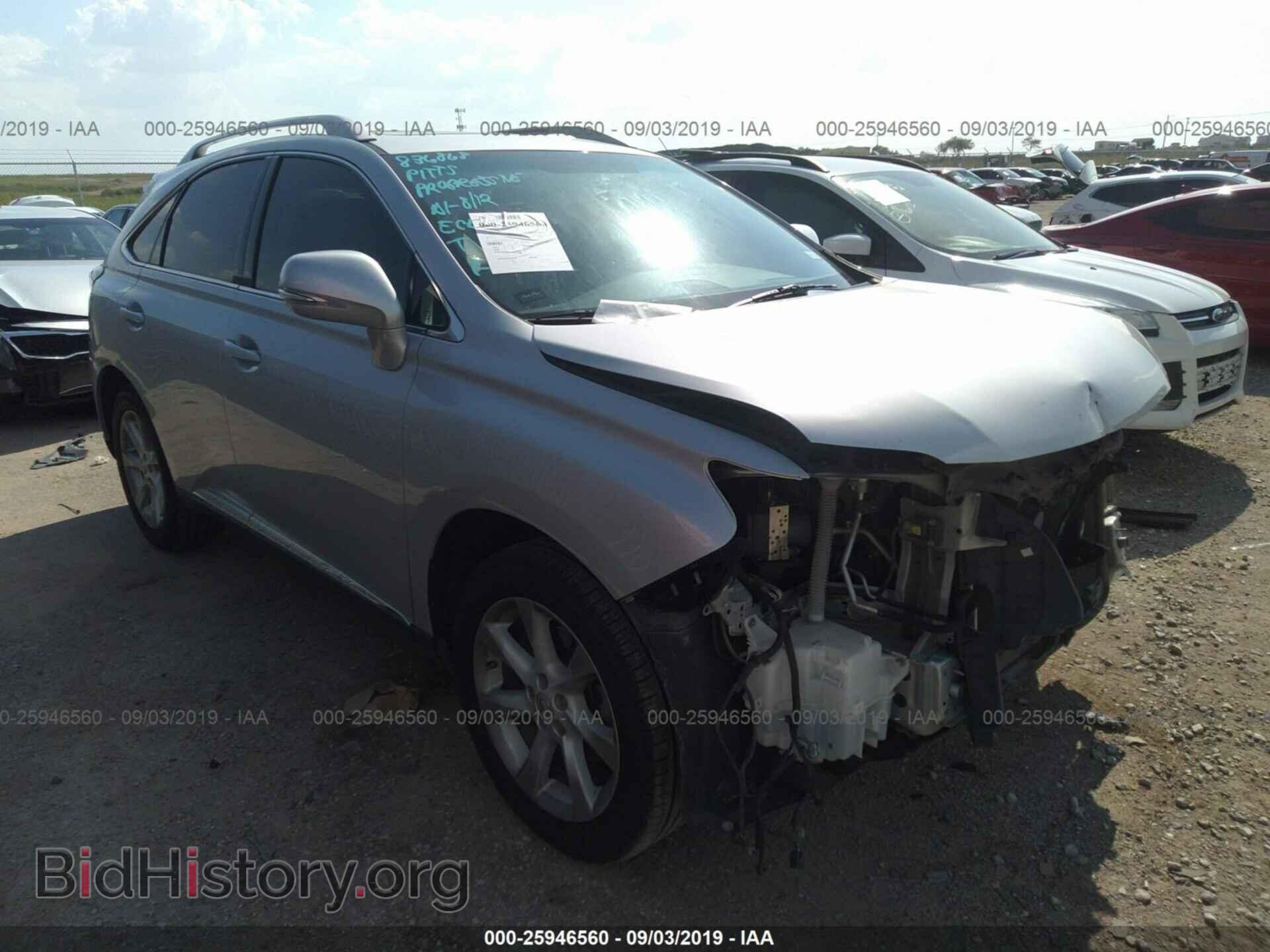 Photo 2T2ZK1BA8CC078903 - LEXUS RX 2012