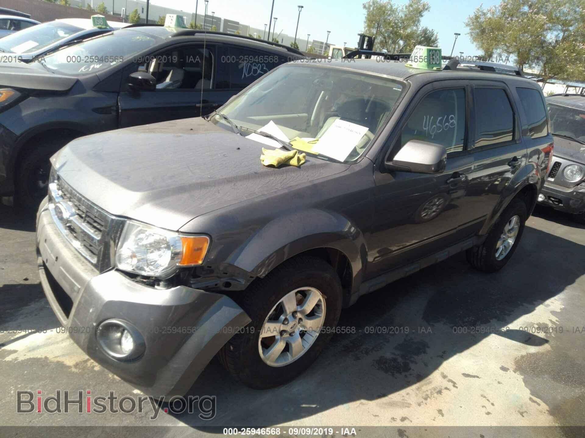2011 FORD ESCAPE - VIN: 1FMCU9EG5BKA38550 - Фото 2