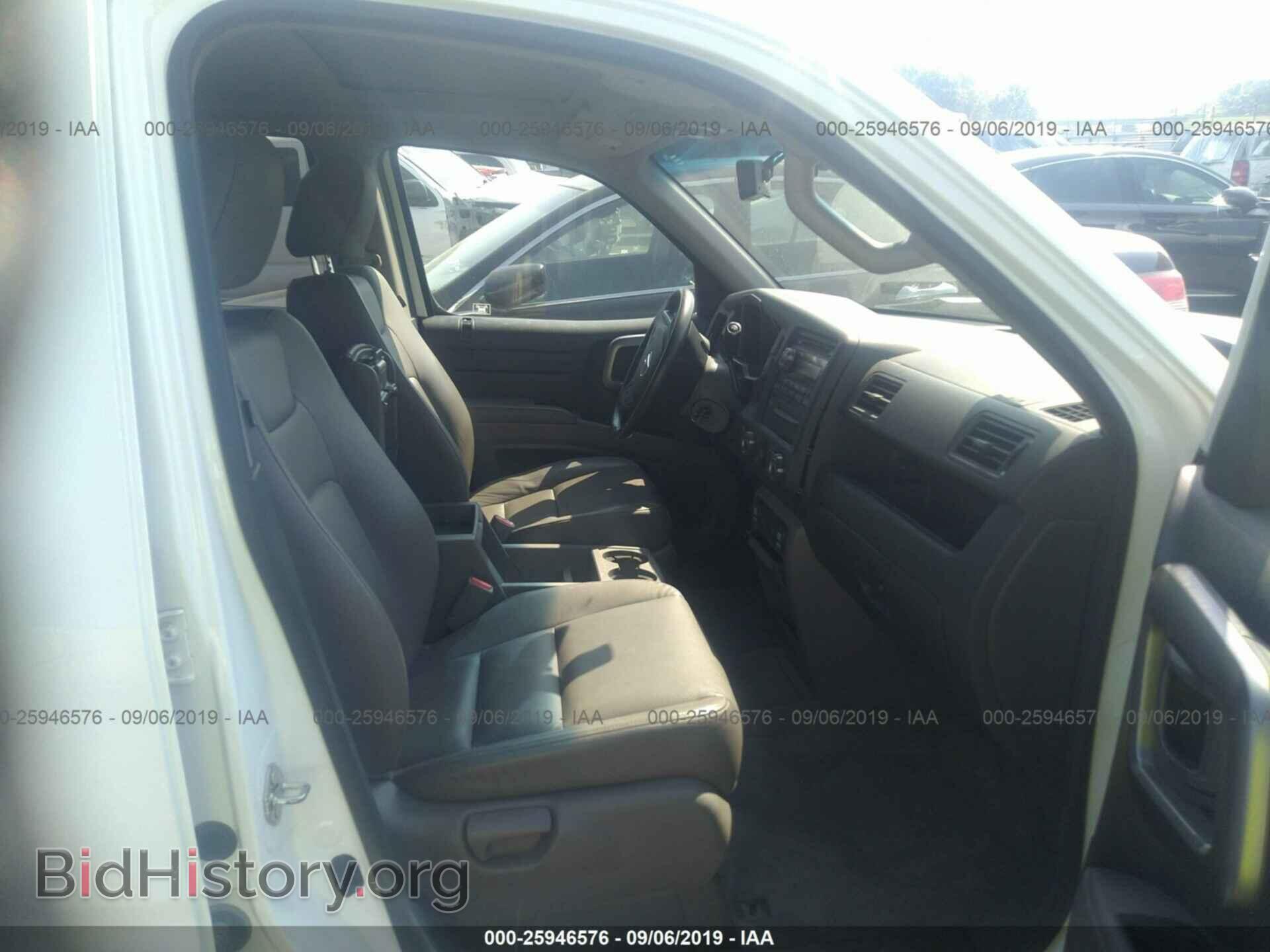 2012 HONDA RIDGELINE - VIN: 5FPYK1F56CB452943 - Фото 5