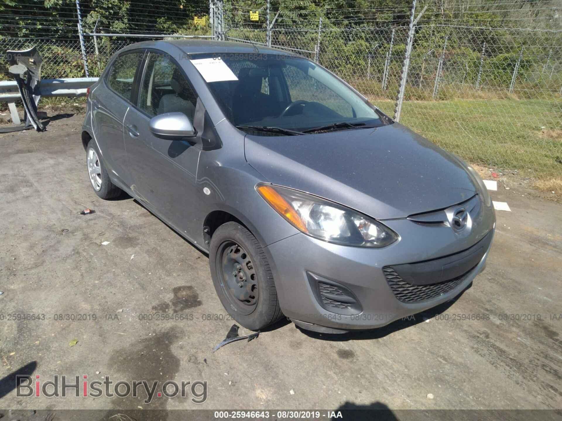 Photo JM1DE1KY3C0142083 - MAZDA MAZDA2 2012