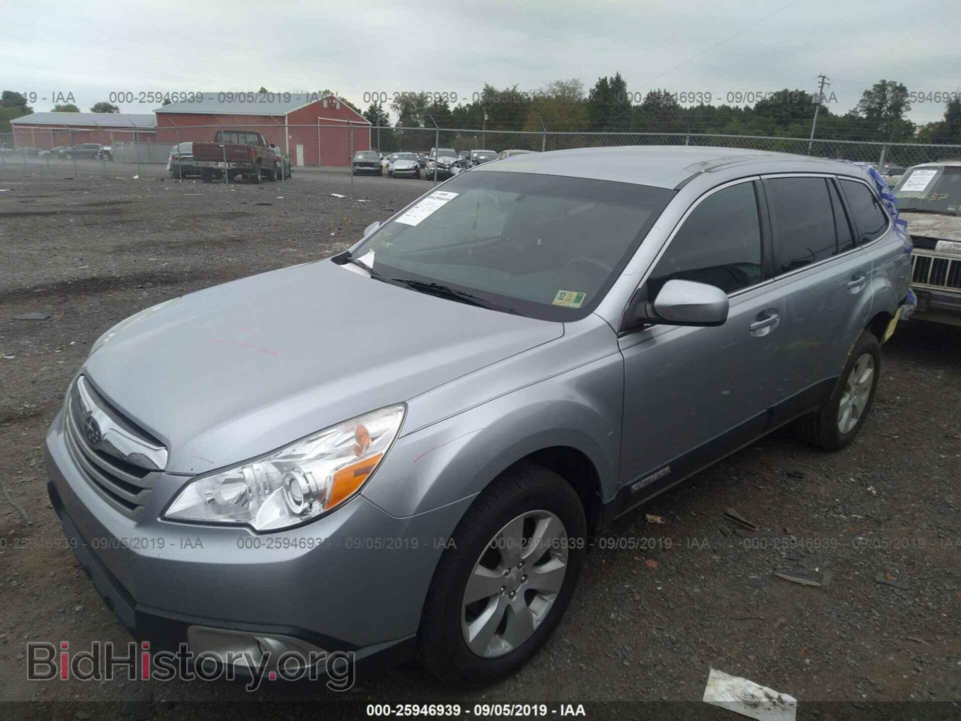 2012 SUBARU OUTBACK - VIN: 4S4BRBCC2C3222439 - Фото 2