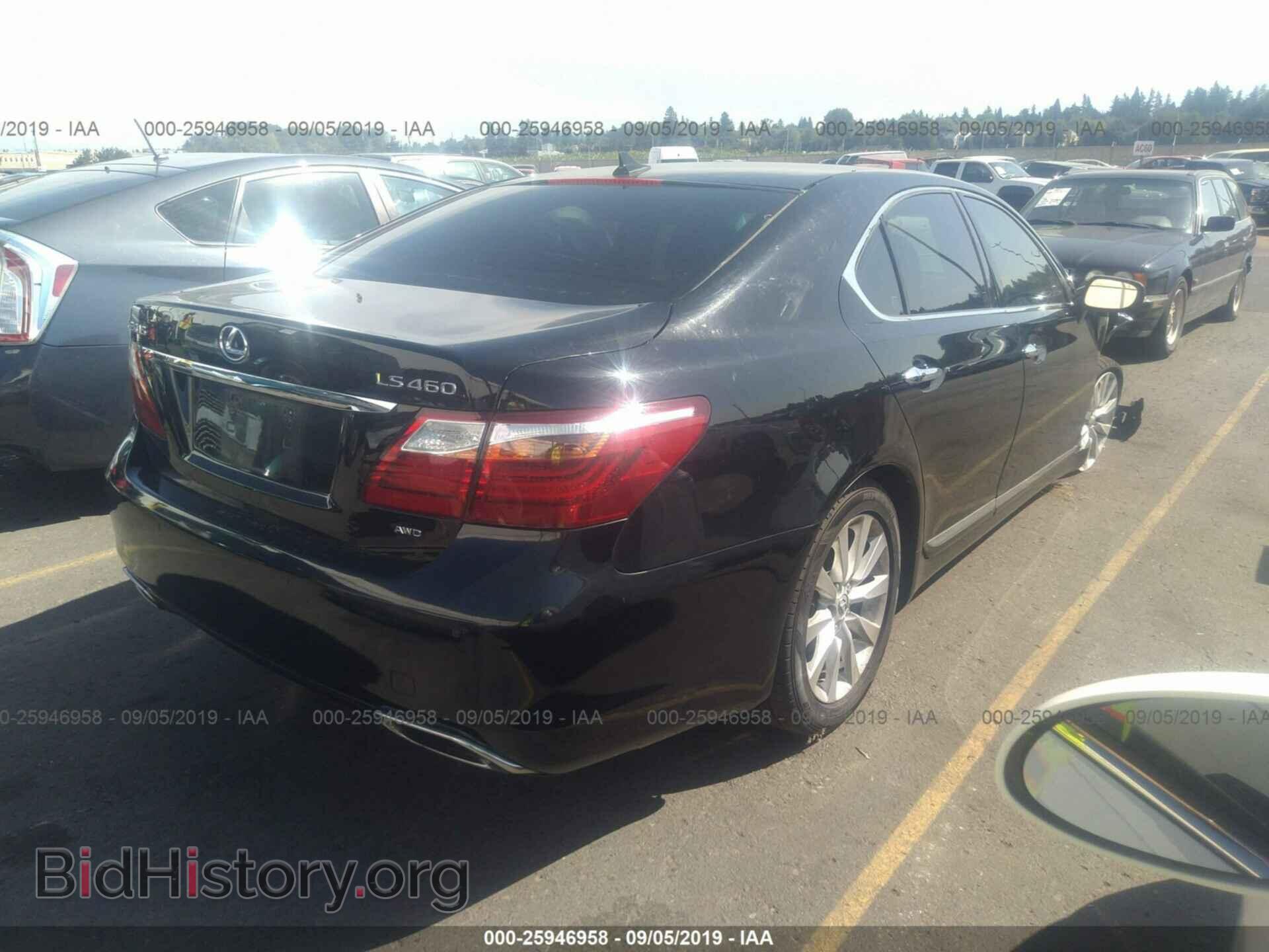 2010 LEXUS LS - VIN: JTHCL5EF3A5005761 - Фото 4