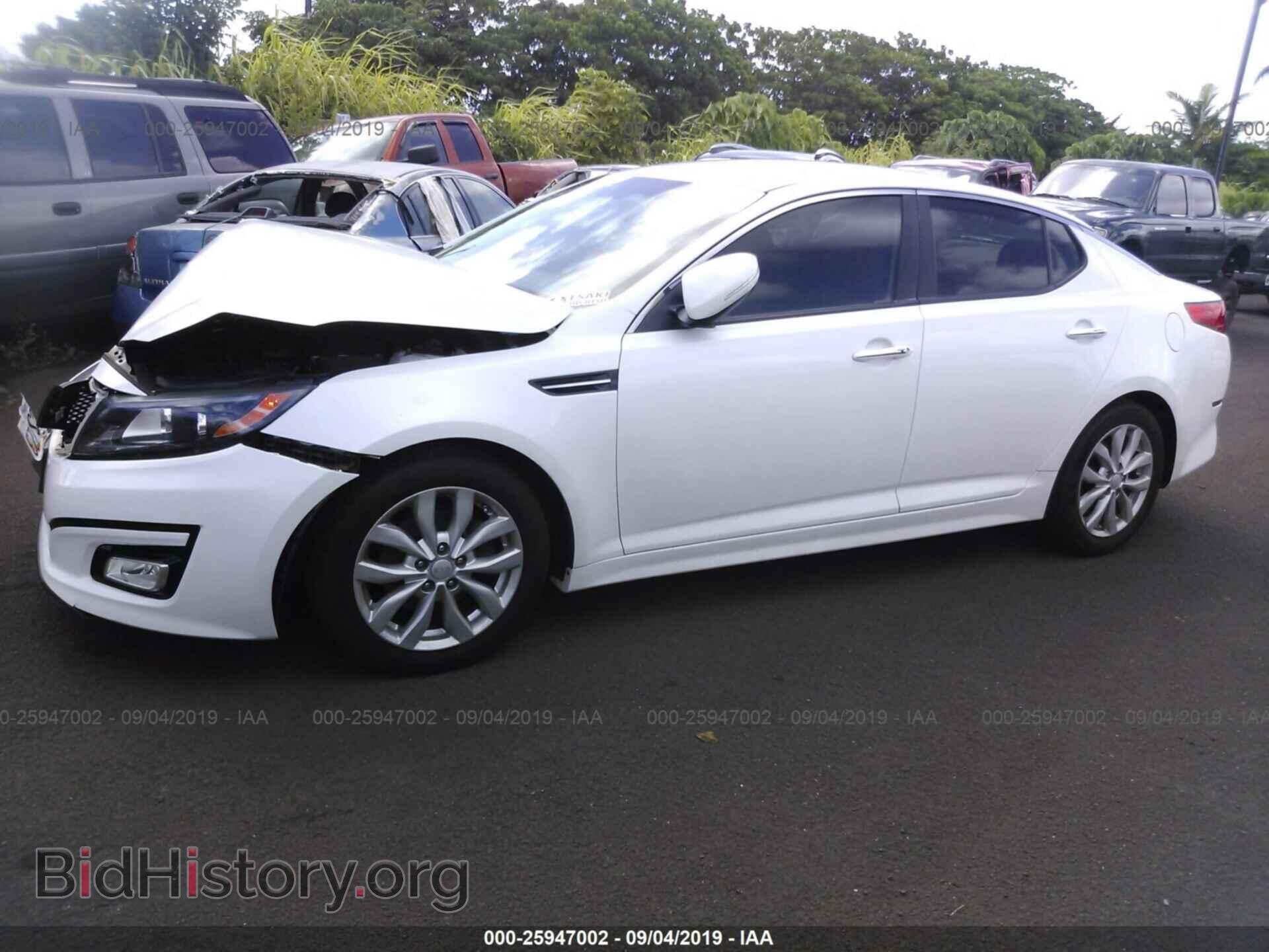 2014 KIA OPTIMA - VIN: 5XXGN4A7XEG351426 - Photo 2