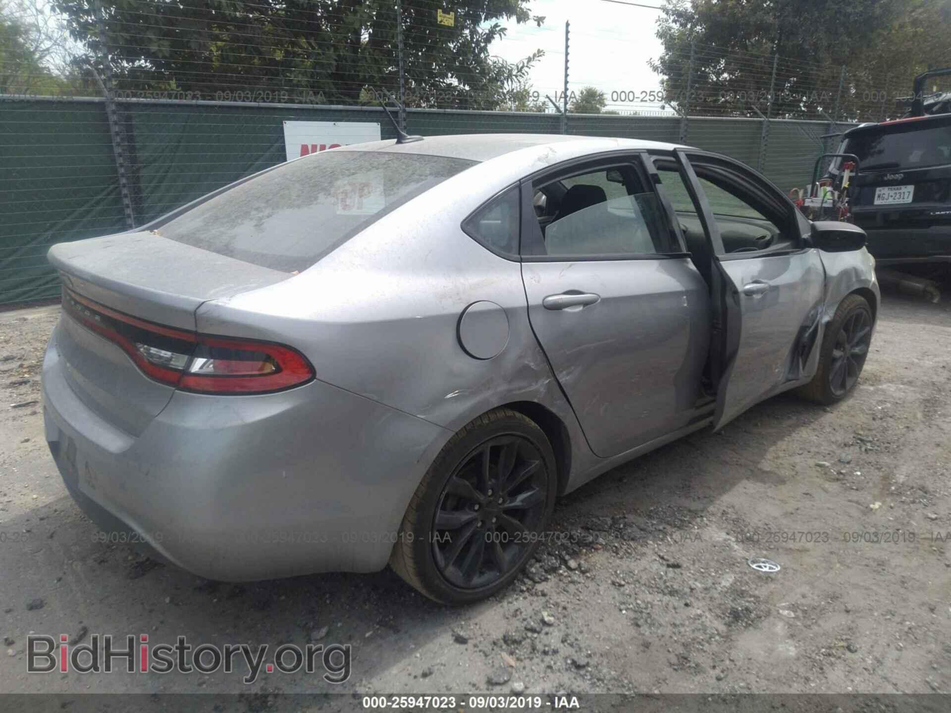 2016 DODGE DART - VIN: 1C3CDFFA5GD791170 - Фото 4