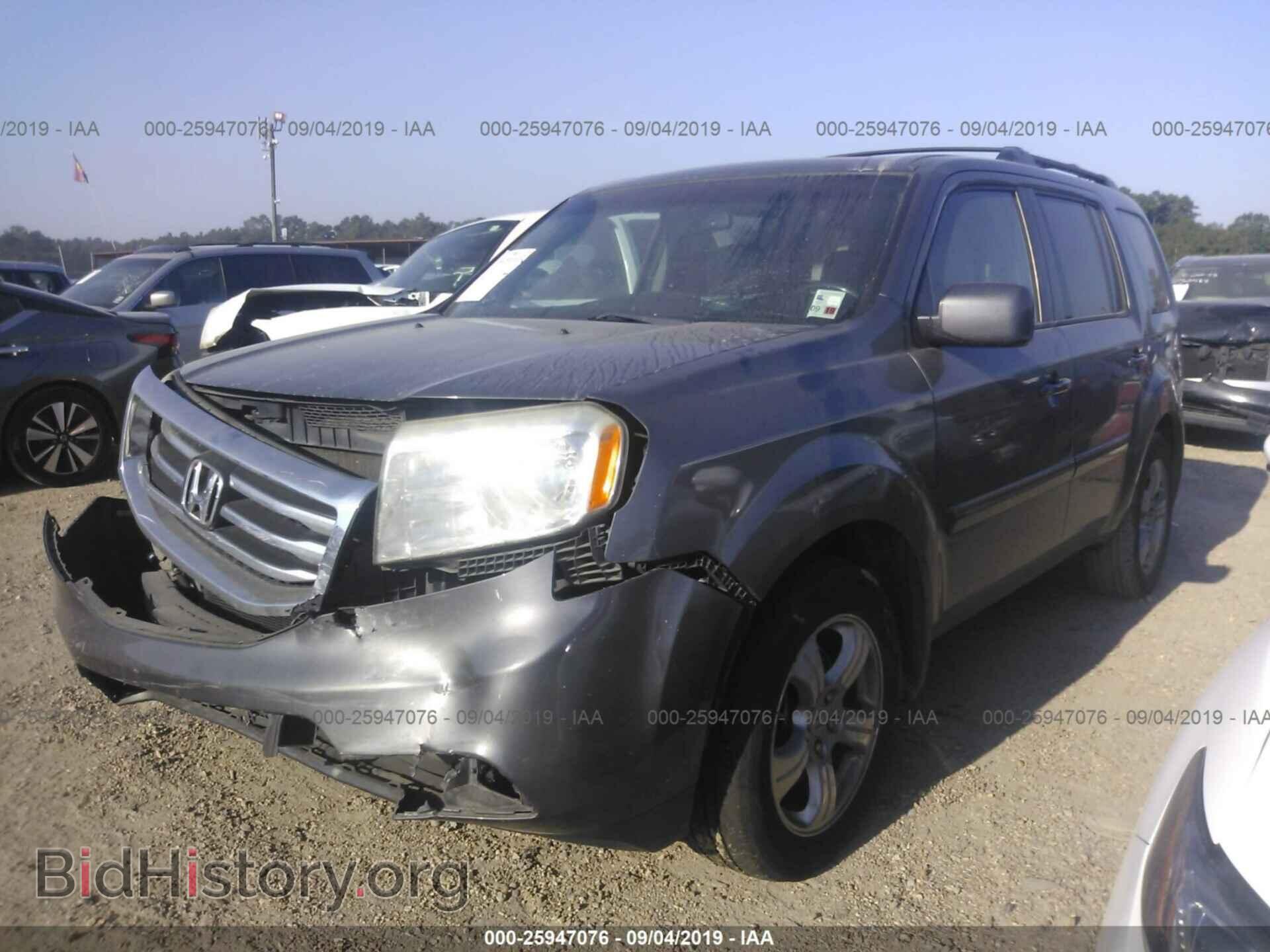 2012 HONDA PILOT - VIN: 5FNYF3H52CB008044 - Фото 2