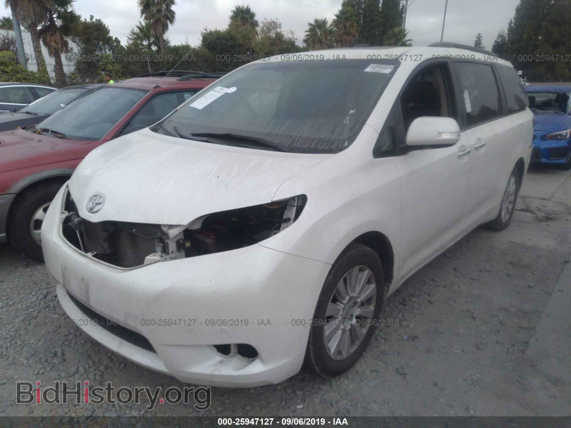 2015 TOYOTA SIENNA - VIN: 5TDDK3DC3FS110788 - Фото 2