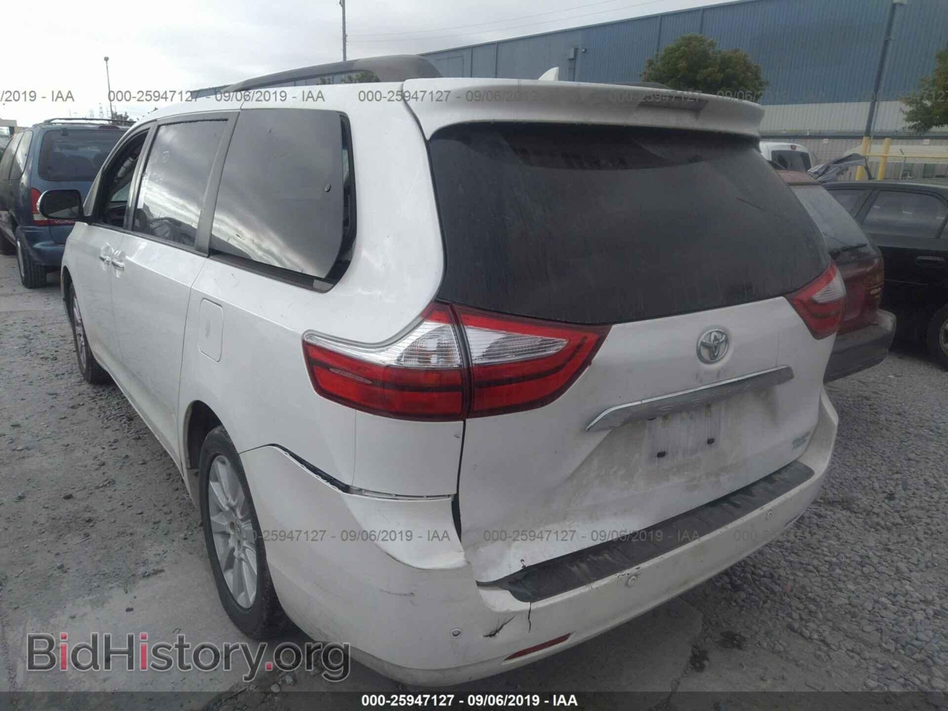 2015 TOYOTA SIENNA - VIN: 5TDDK3DC3FS110788 - Фото 3