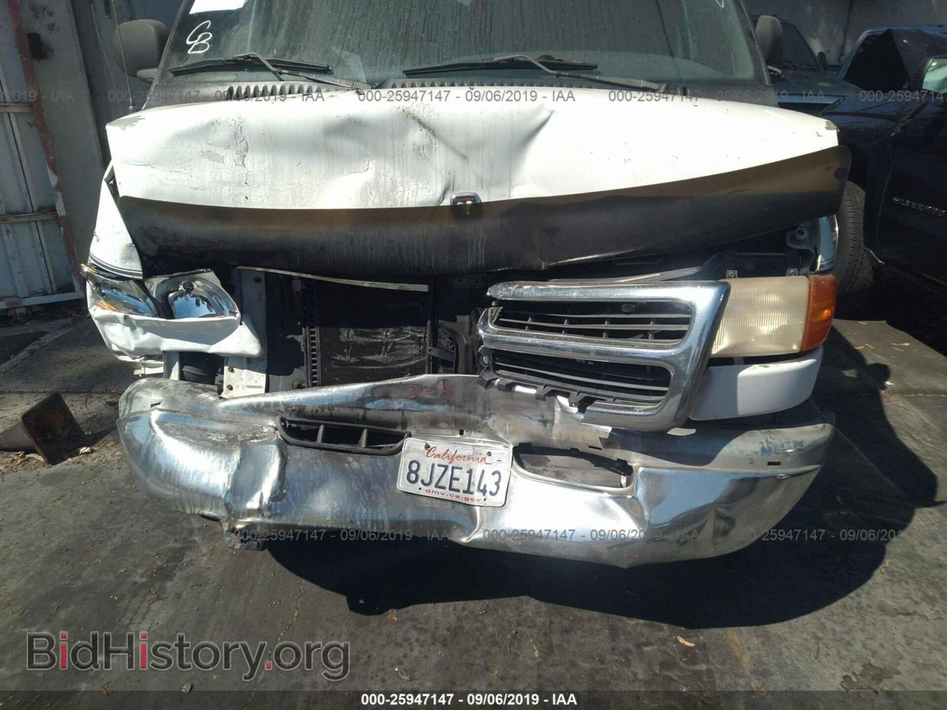 1999 DODGE RAM VAN - VIN: 2B6HB11Y6XK582416 - Фото 6