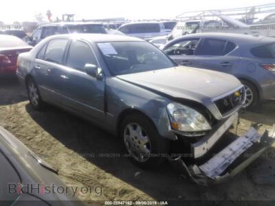 2003 Lexus LS 430, gray — VIN JTHBN30F630116922, IAAI