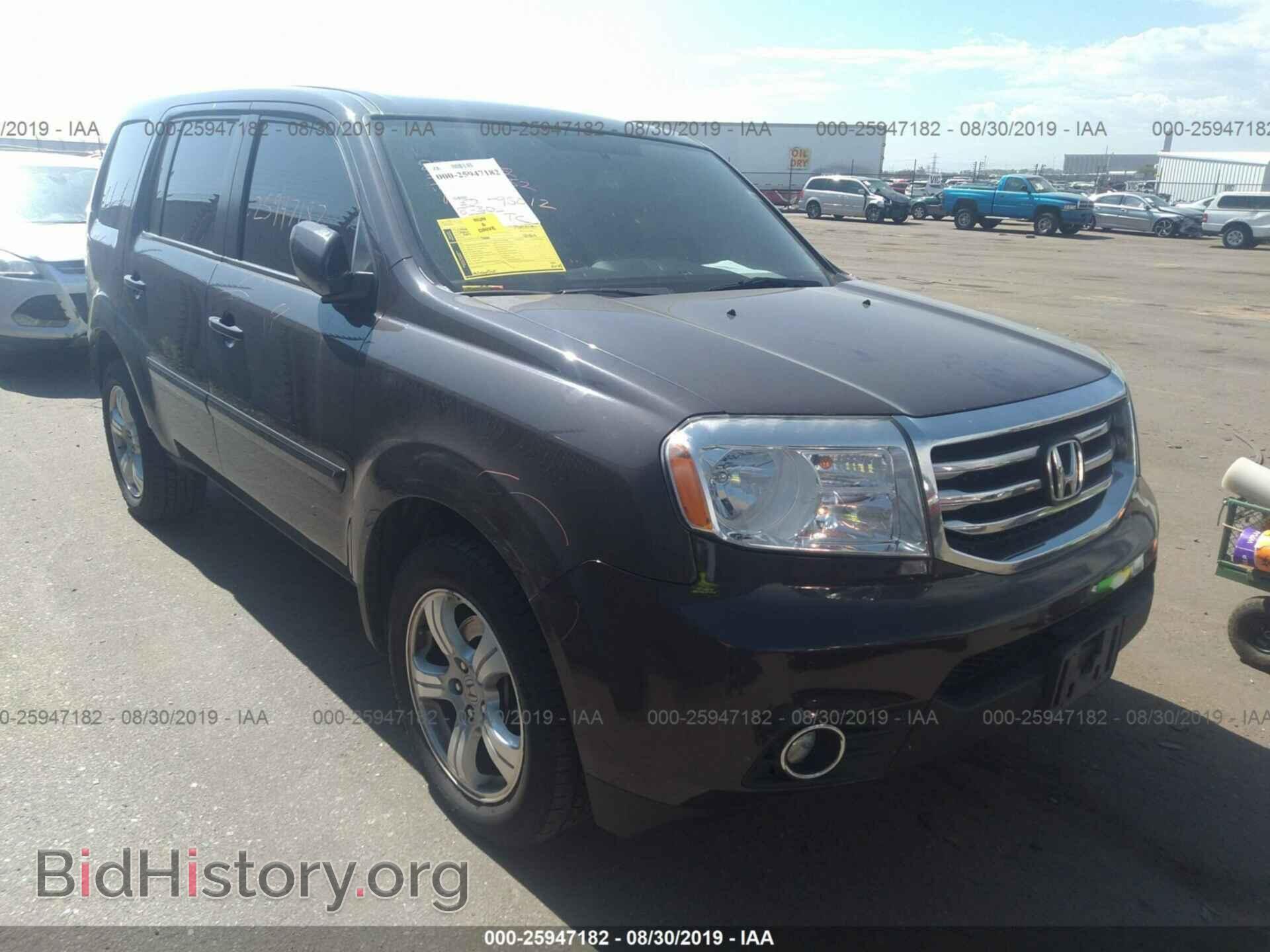 Photo 5FNYF4H57DB004675 - HONDA PILOT 2013