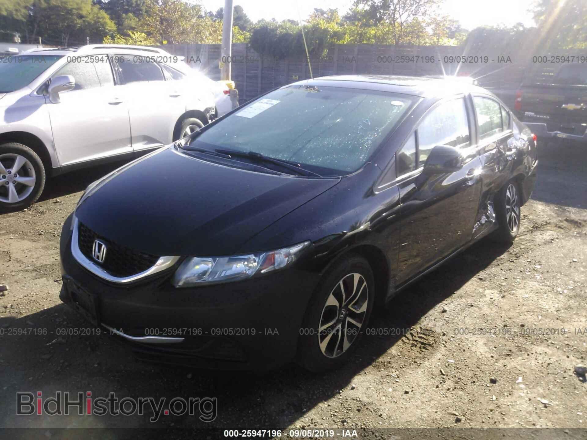 2013 HONDA CIVIC - VIN: 19XFB2F87DE234453 - Фото 2