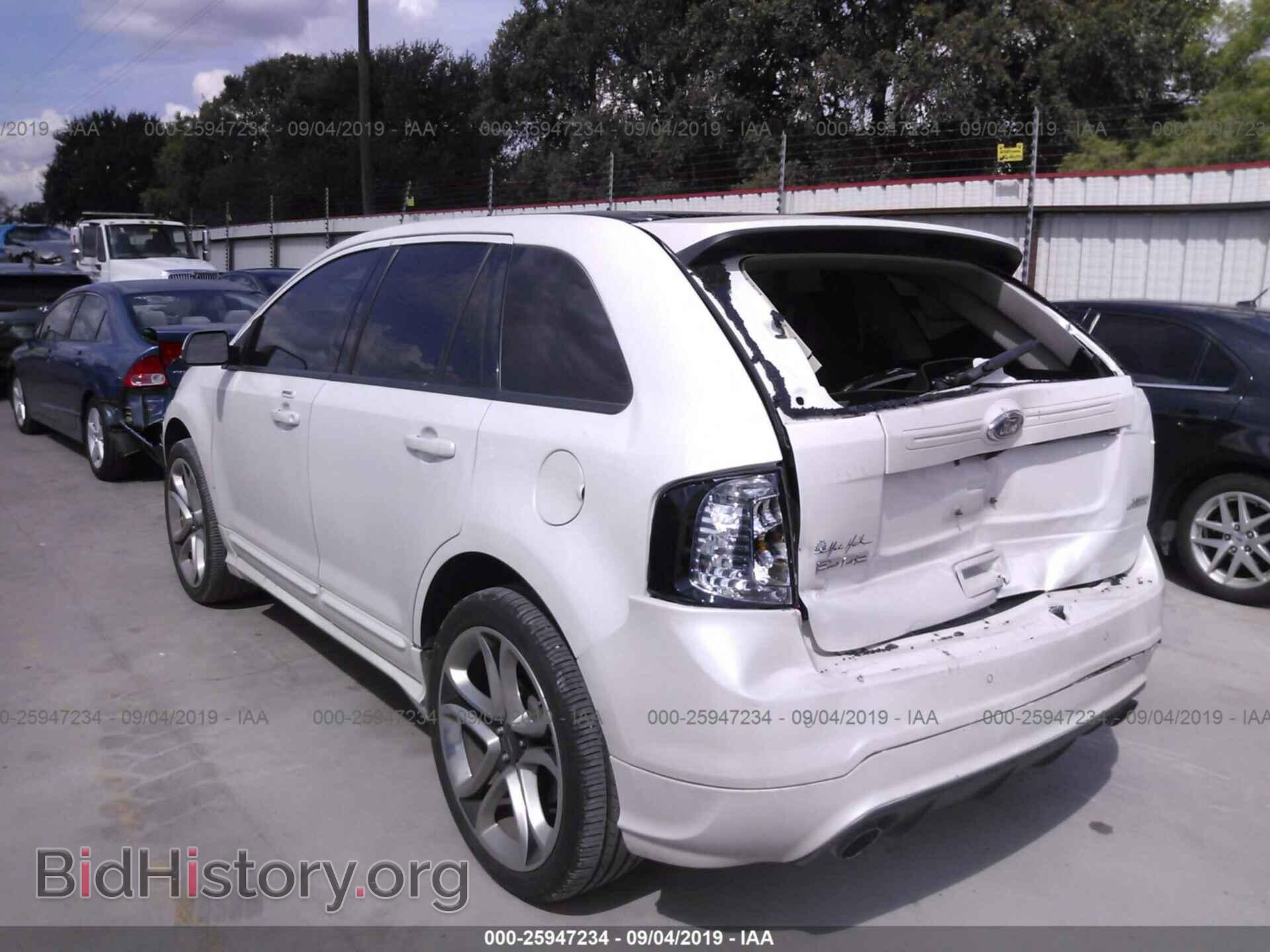 2013 FORD EDGE - VIN: 2FMDK3AK2DBE37575 - Фото 3