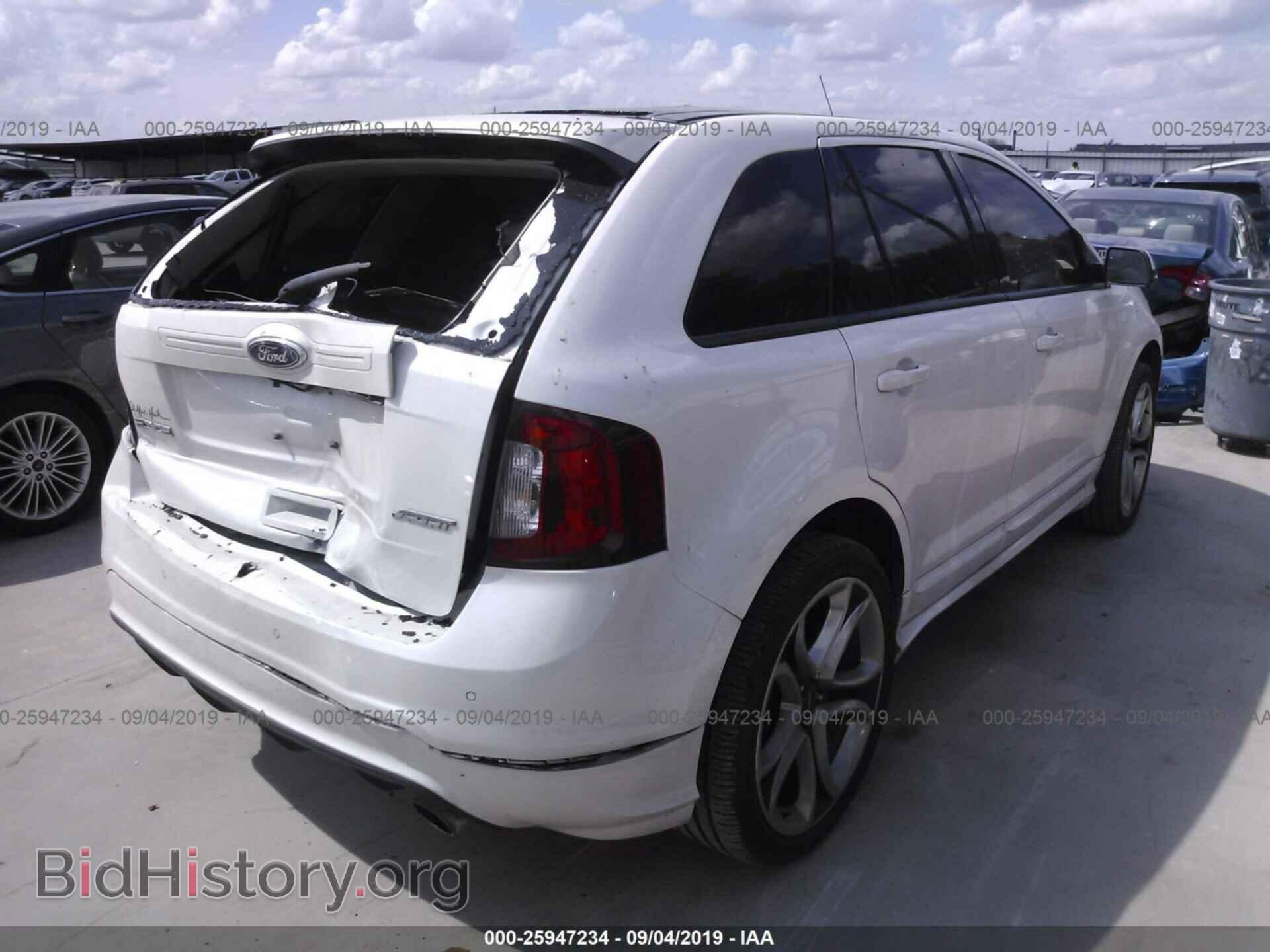 2013 FORD EDGE - VIN: 2FMDK3AK2DBE37575 - Фото 4