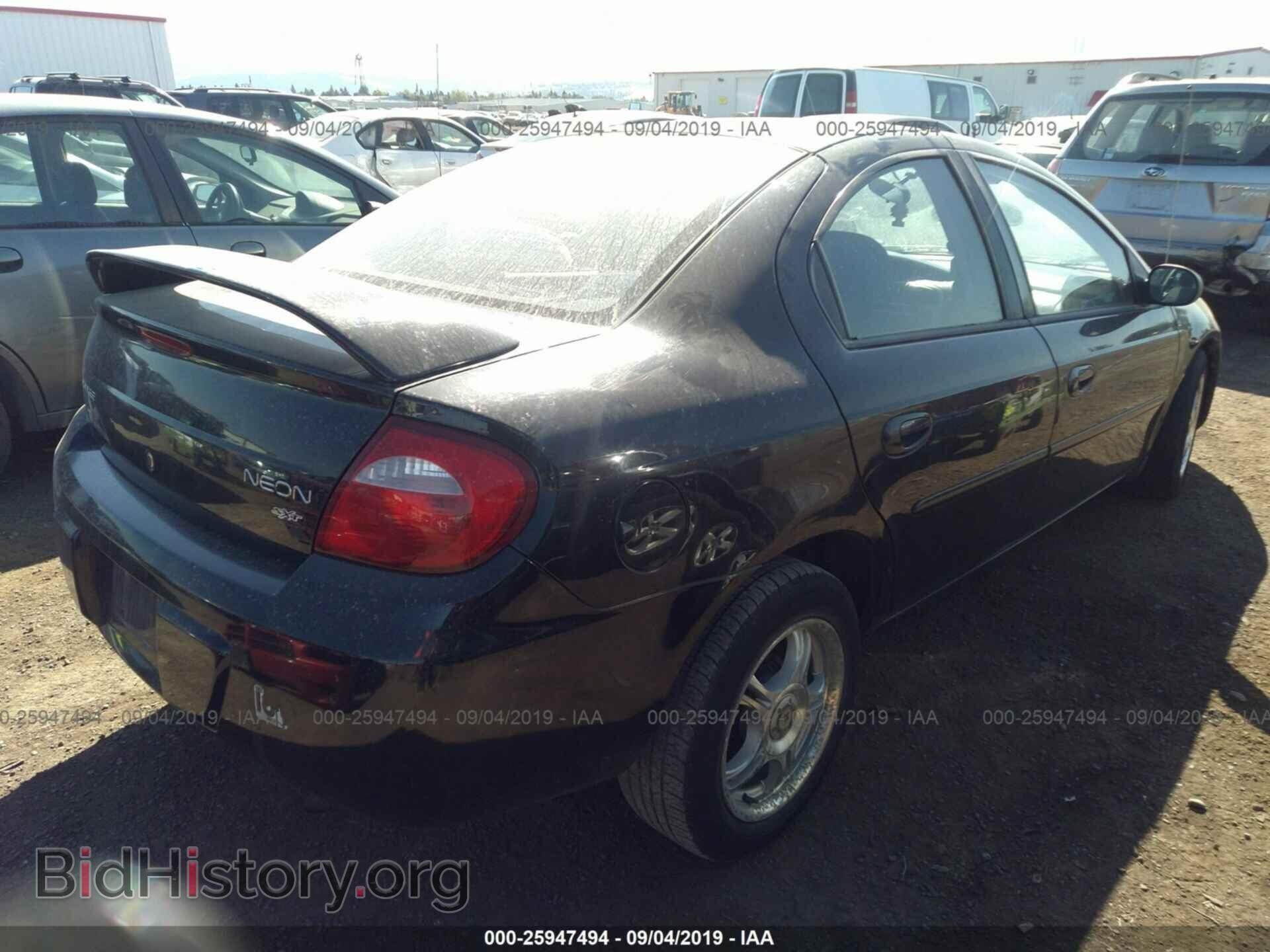 2004 DODGE NEON - VIN: 1B3ES56C84D570603 - Фото 4