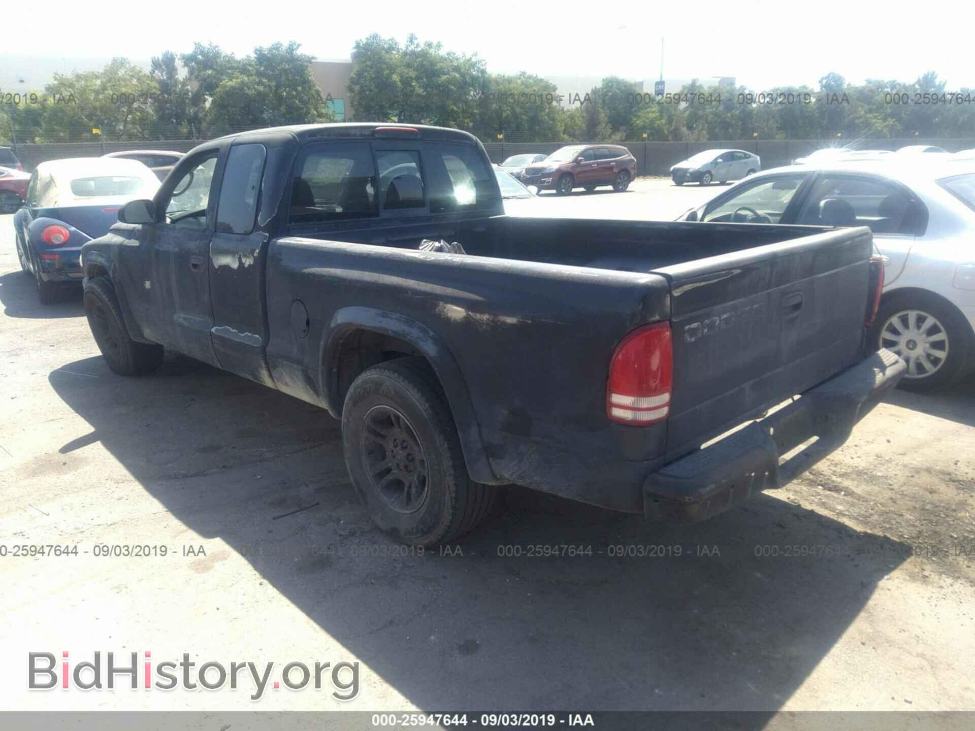2002 DODGE DAKOTA - VIN: 1B7GL12XX2S632226 - Фото 3