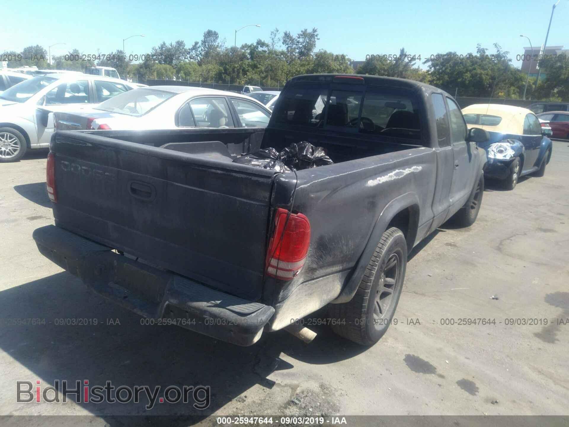 2002 DODGE DAKOTA - VIN: 1B7GL12XX2S632226 - Фото 4