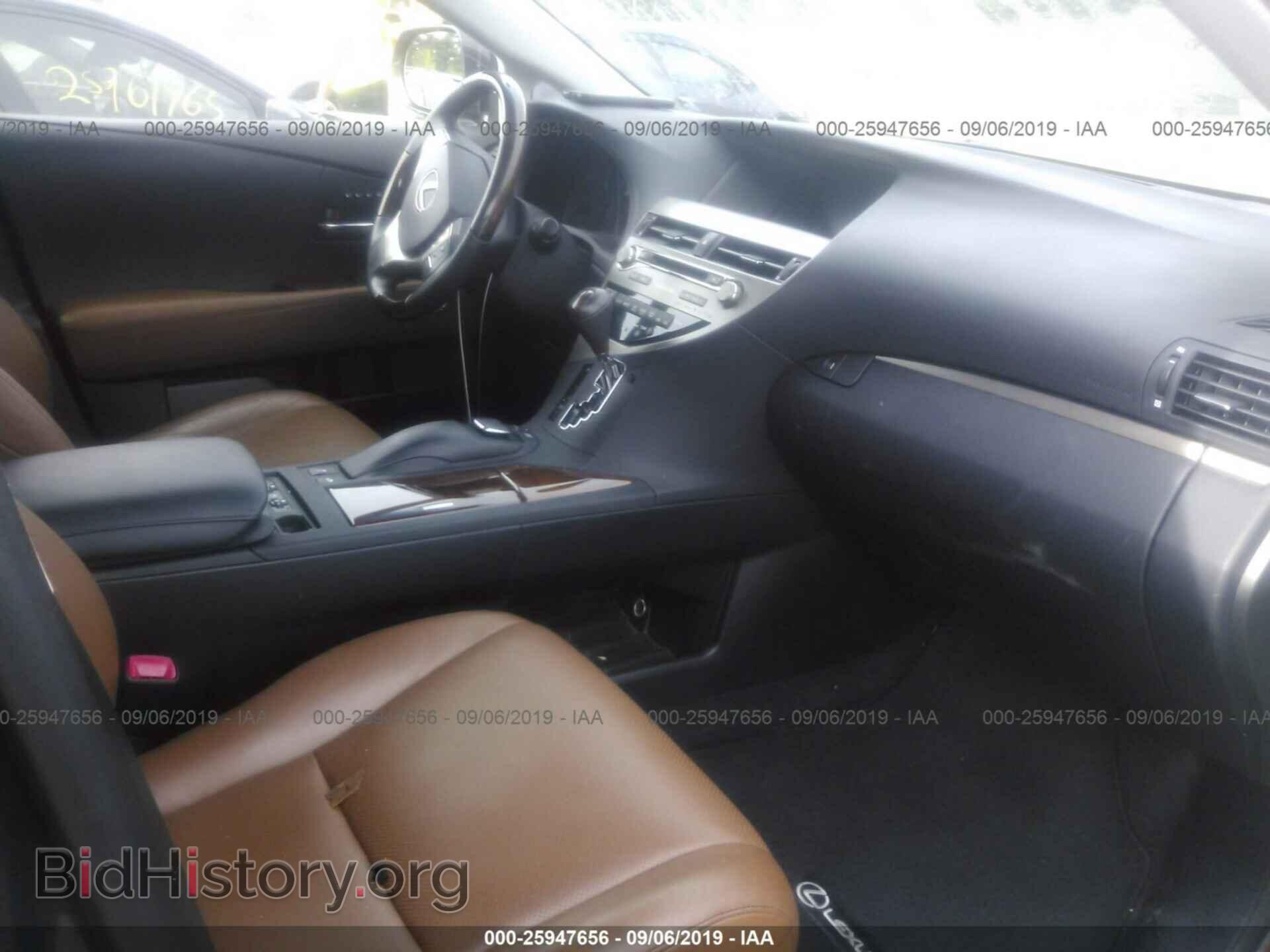 2013 LEXUS RX - VIN: JTJBC1BAXD2449561 - Фото 5