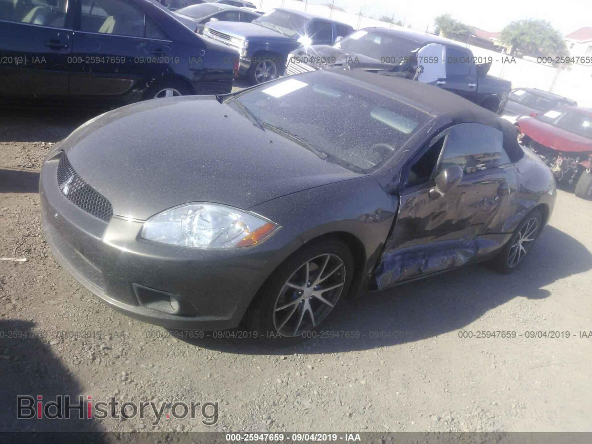 2012 MITSUBISHI ECLIPSE - VIN: 4A37L2EF1CE003184 - Фото 2