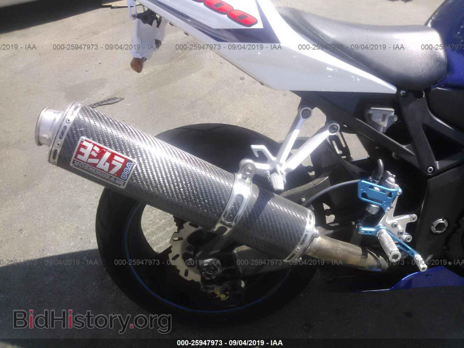 2004 SUZUKI GSX-R600 - VIN: JS1GN7CA842101854 - Фото 6