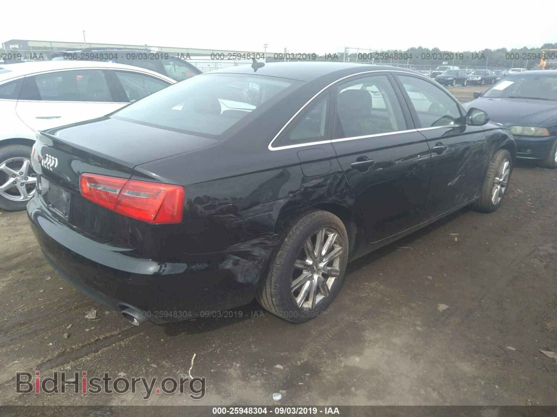 2014 AUDI A6 - VIN: WAUGFAFC4EN163293 - Фото 4