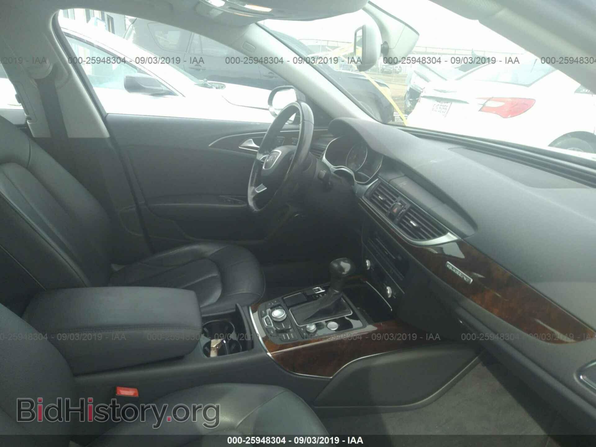 2014 AUDI A6 - VIN: WAUGFAFC4EN163293 - Фото 5