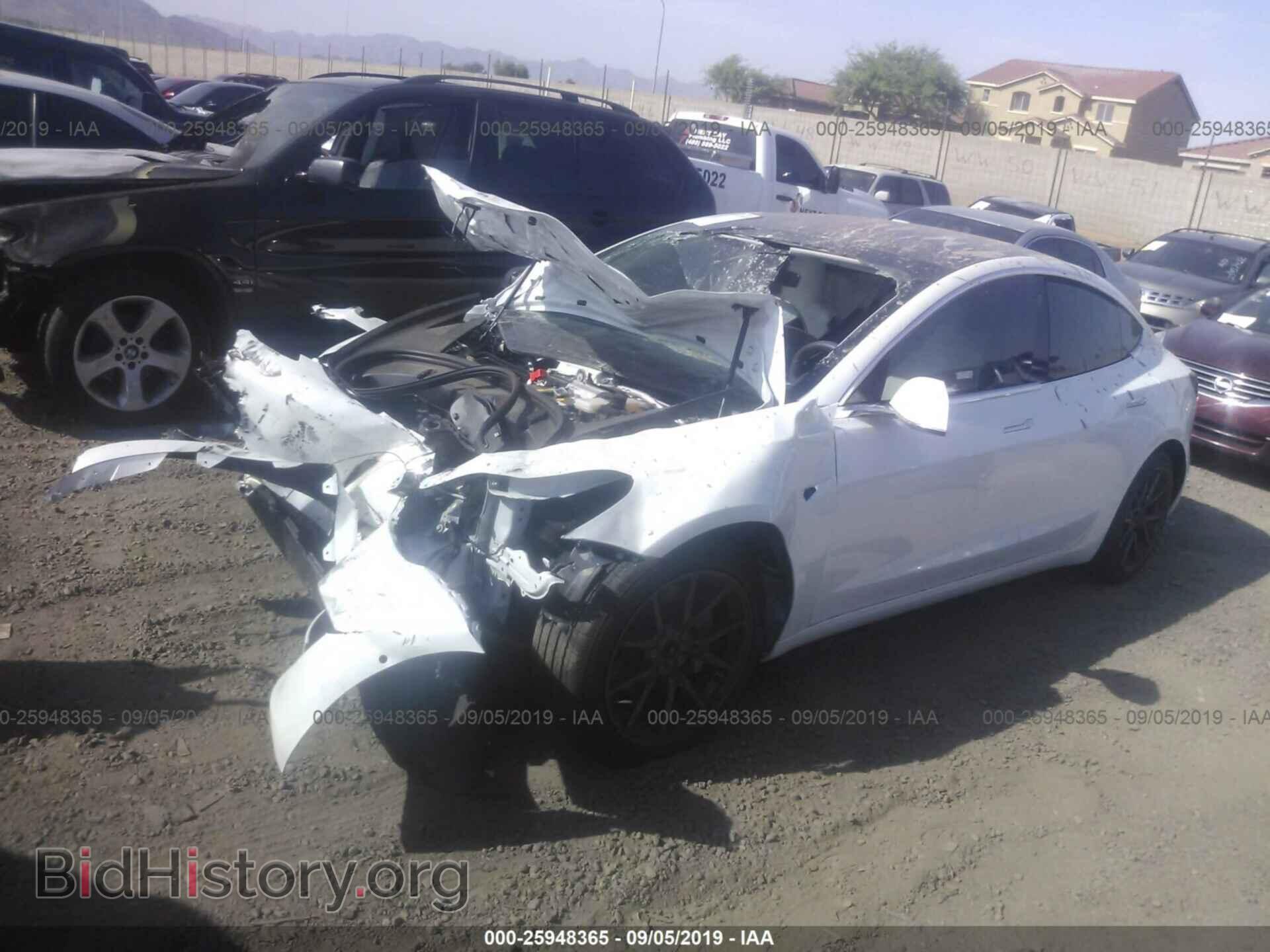 2019 TESLA MODEL 3 - VIN: 5YJ3E1EA9KF327202 - Photo 2