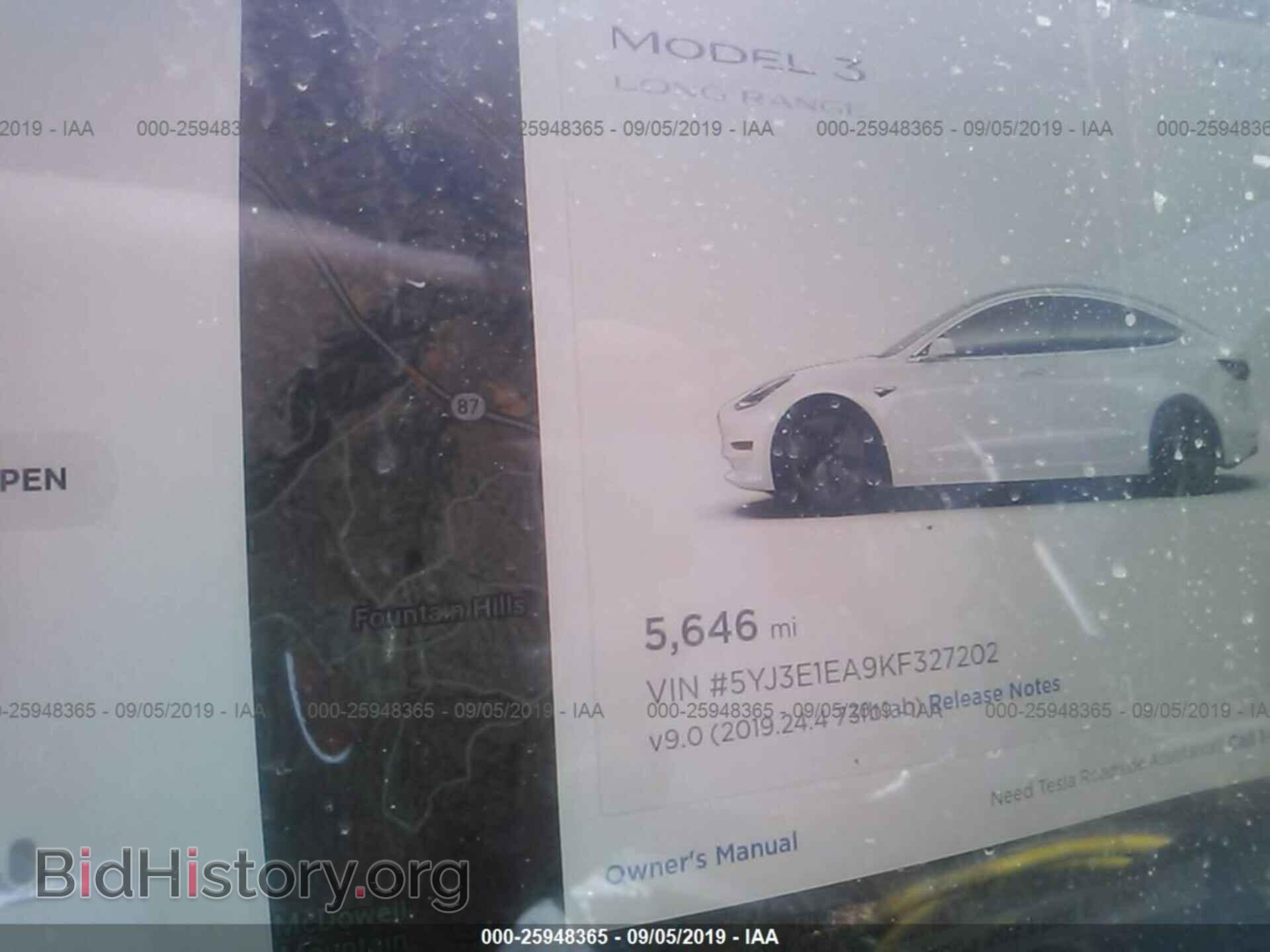 2019 TESLA MODEL 3 - VIN: 5YJ3E1EA9KF327202 - Photo 7