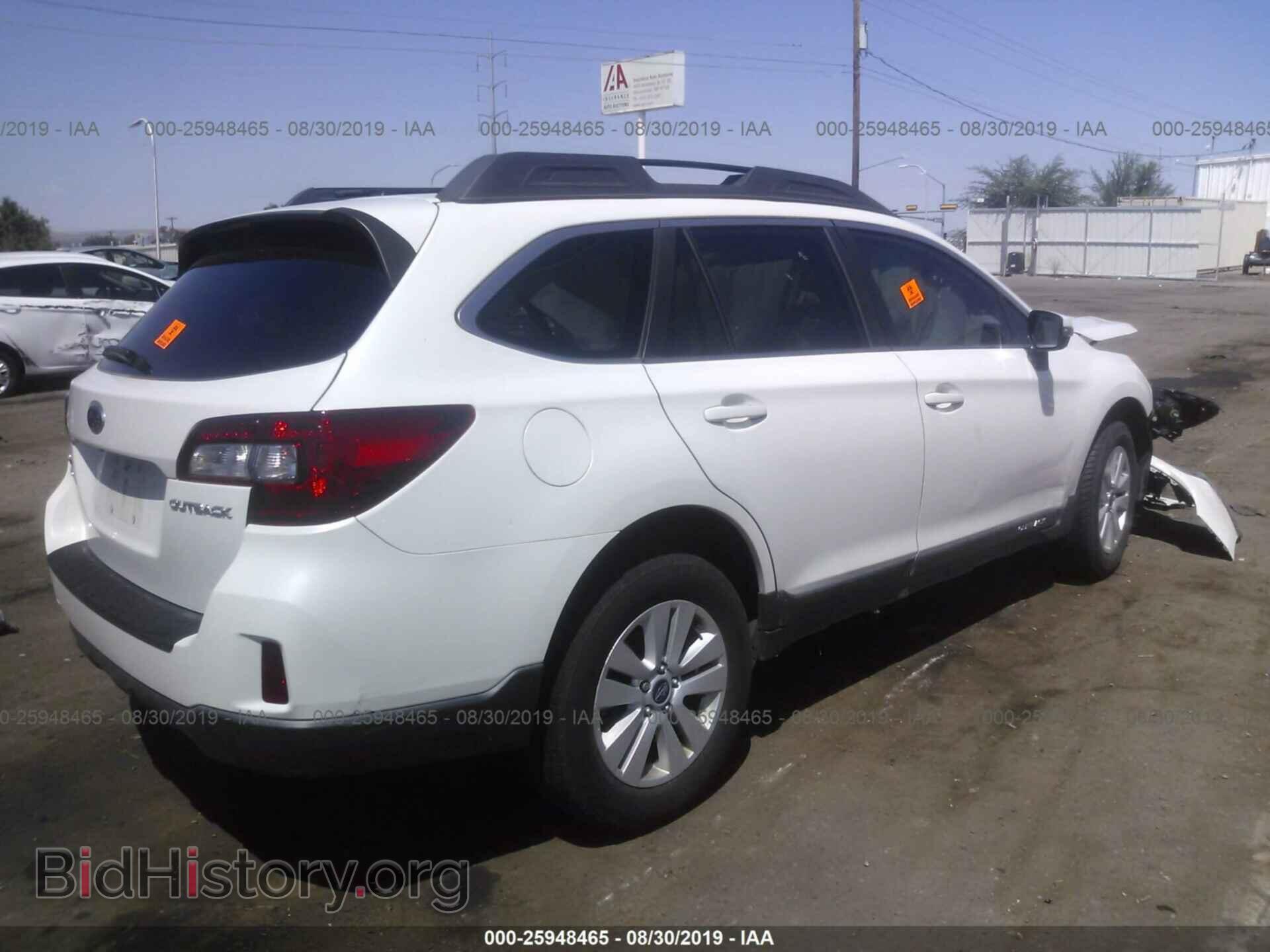 2015 SUBARU OUTBACK - VIN: 4S4BSBFC7F3260172 - Фото 4