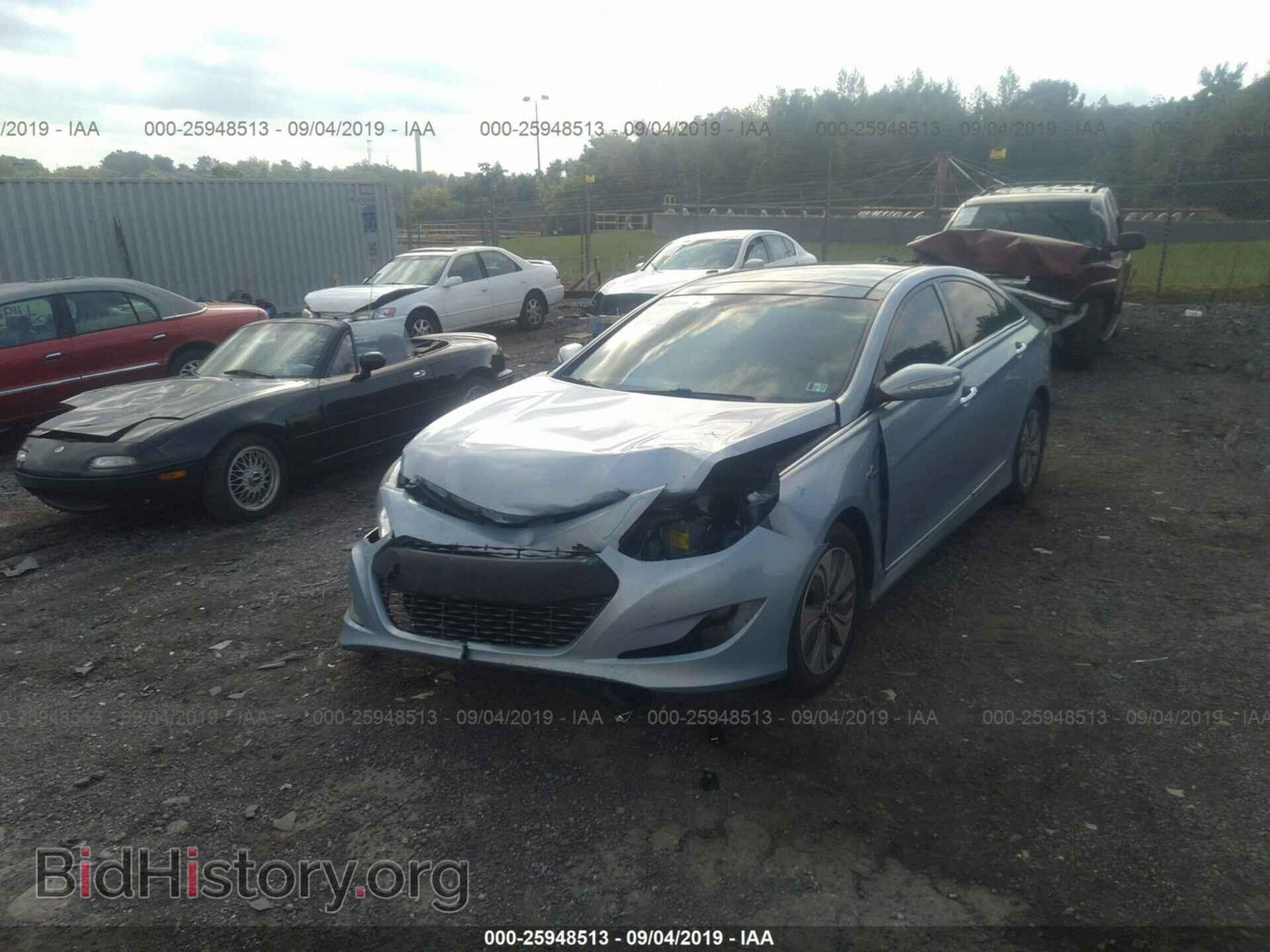 2014 HYUNDAI SONATA - VIN: KMHEC4A41EA106928 - Photo 2