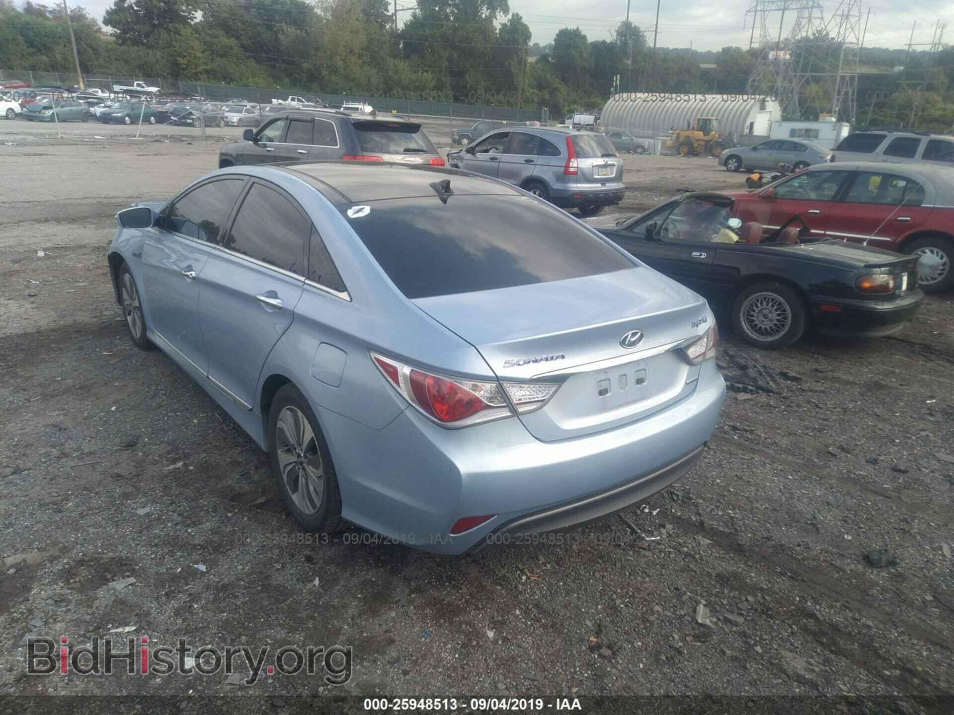 2014 HYUNDAI SONATA - VIN: KMHEC4A41EA106928 - Photo 3