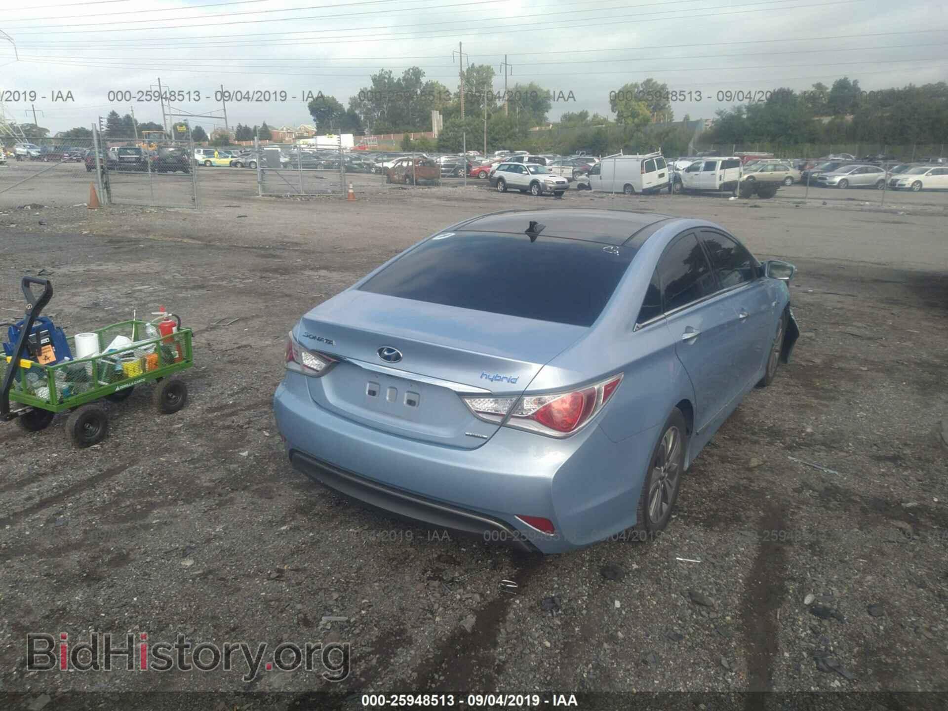 2014 HYUNDAI SONATA - VIN: KMHEC4A41EA106928 - Photo 4