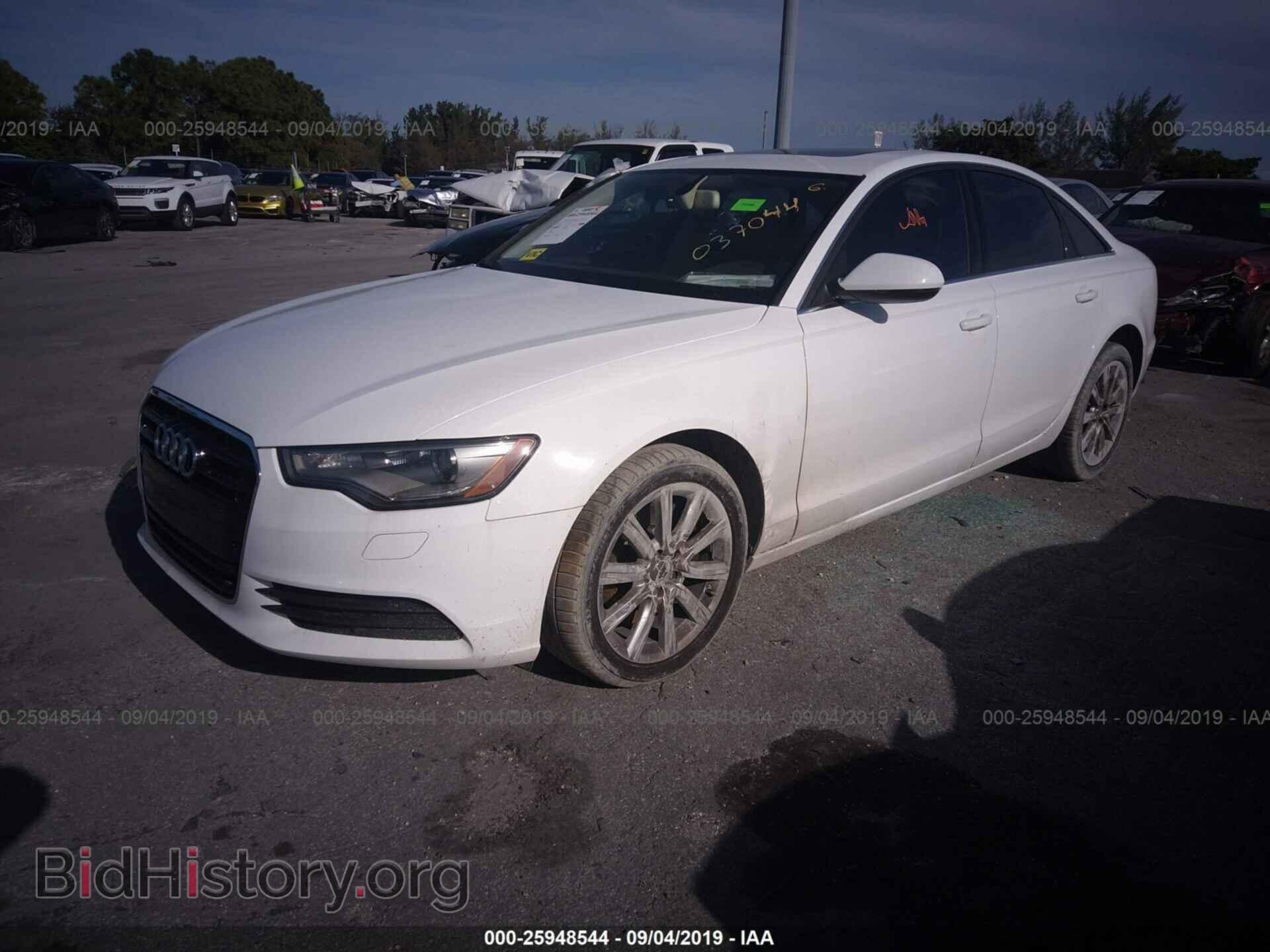 2014 AUDI A6 - VIN: WAUCFAFC2EN037044 - Photo 2
