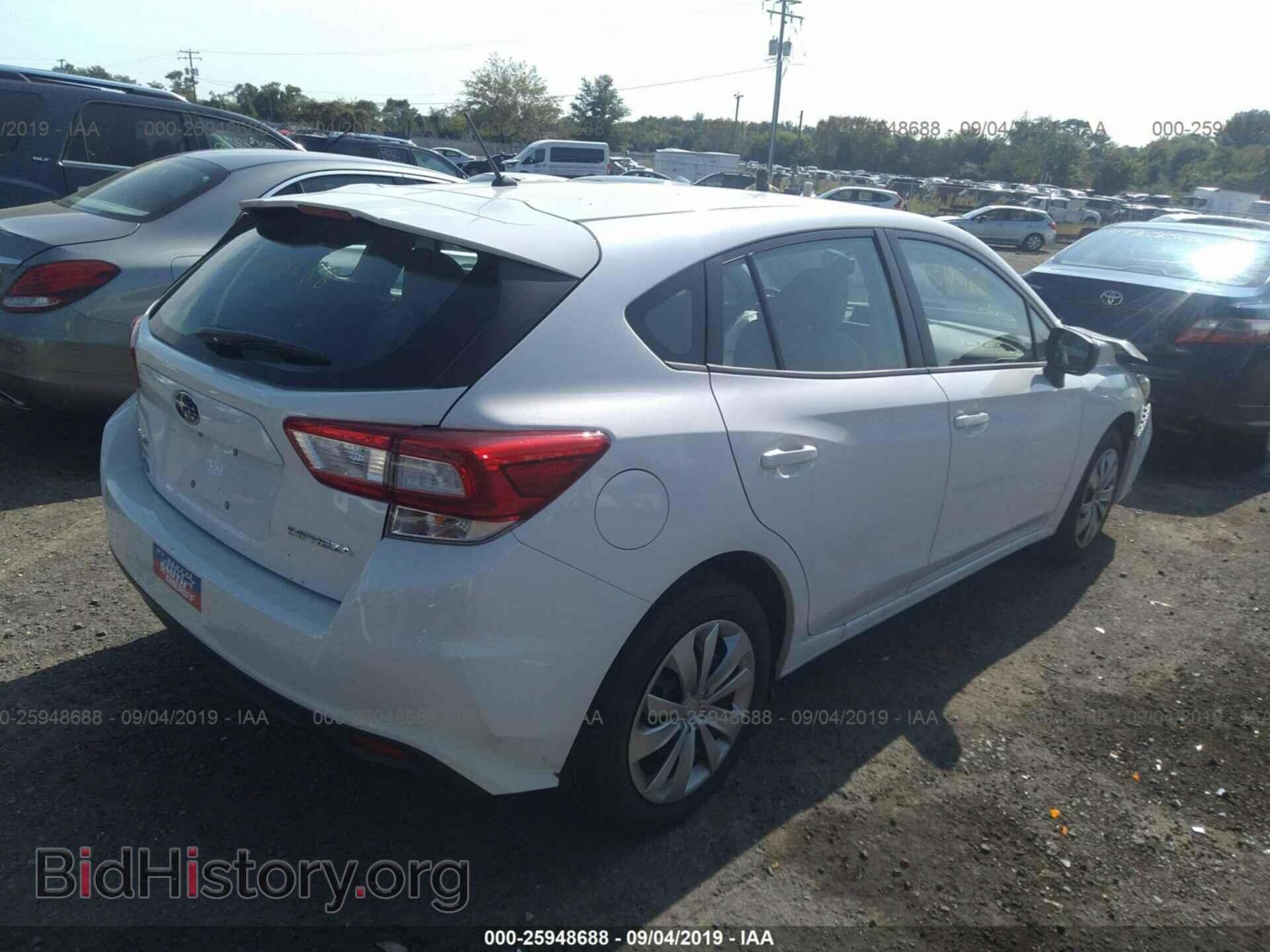 2019 SUBARU IMPREZA - VIN: 4S3GTAA63K3737337 - Фото 4