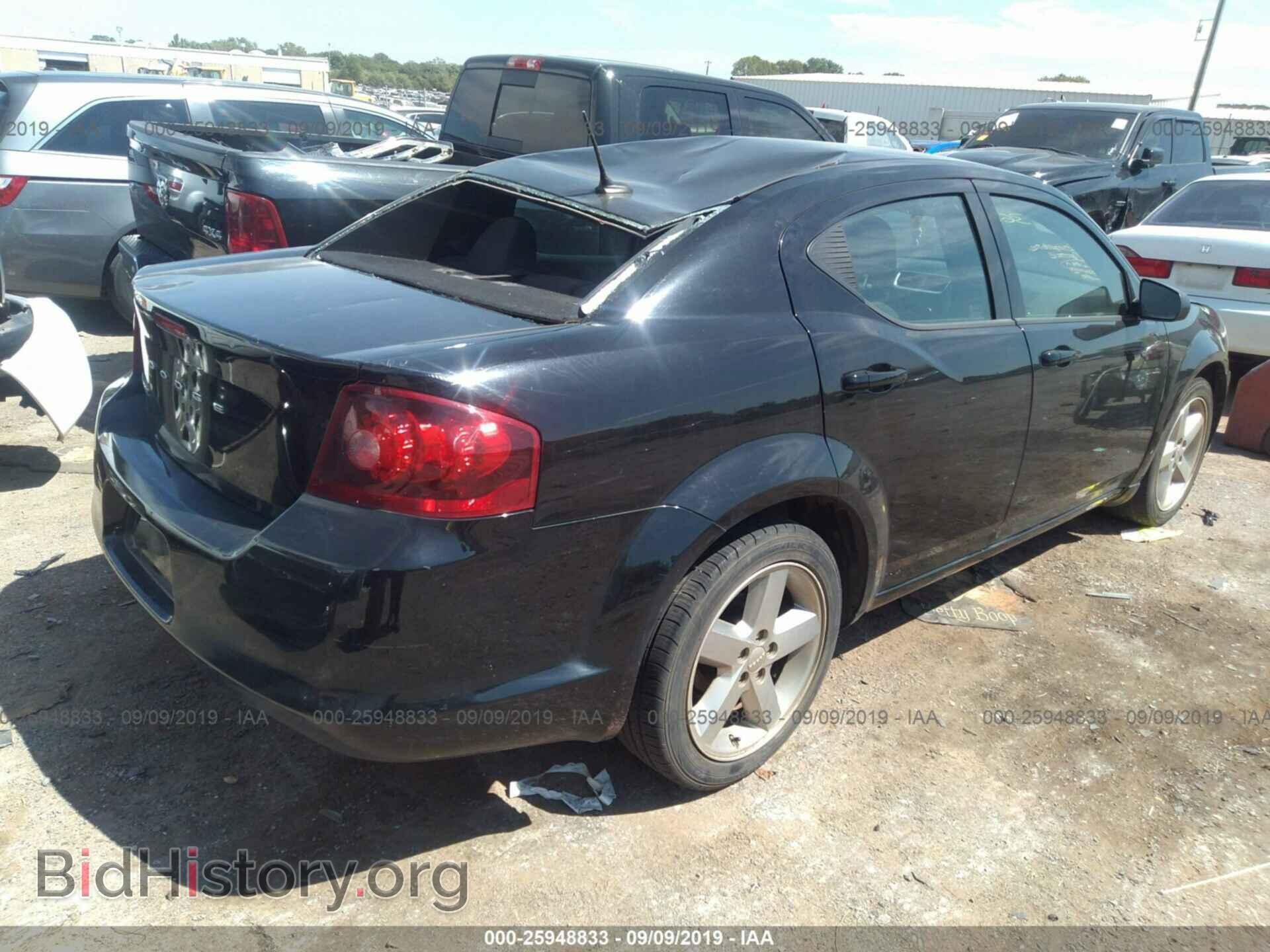 2014 DODGE AVENGER - VIN: 1C3CDZAB7EN110841 - Фото 4