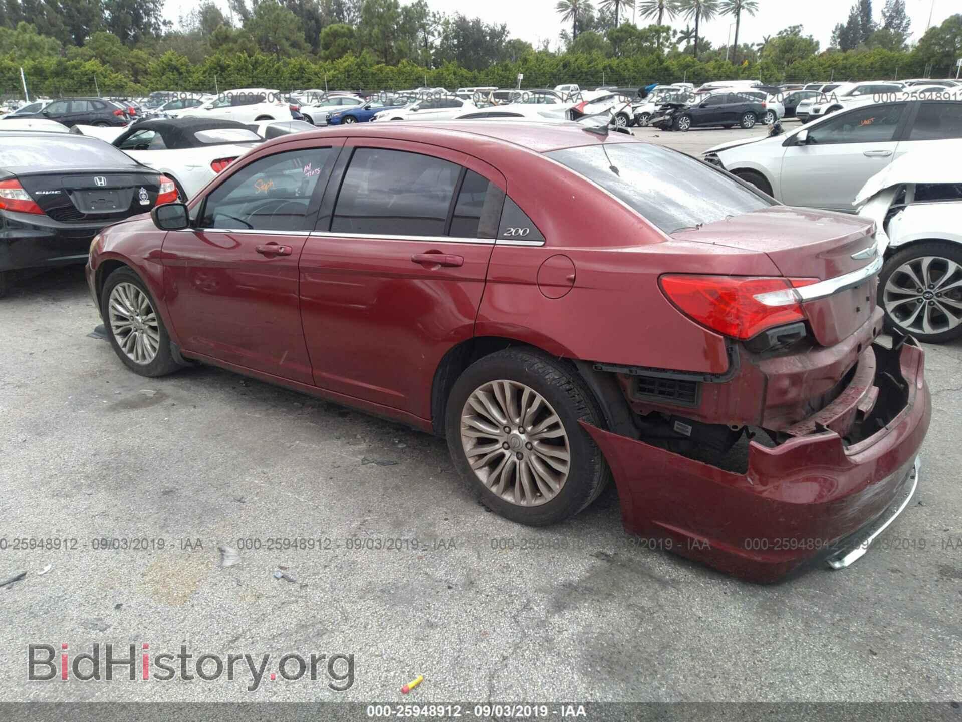 2013 CHRYSLER 200 - VIN: 1C3CCBAB2DN671201 - Фото 3